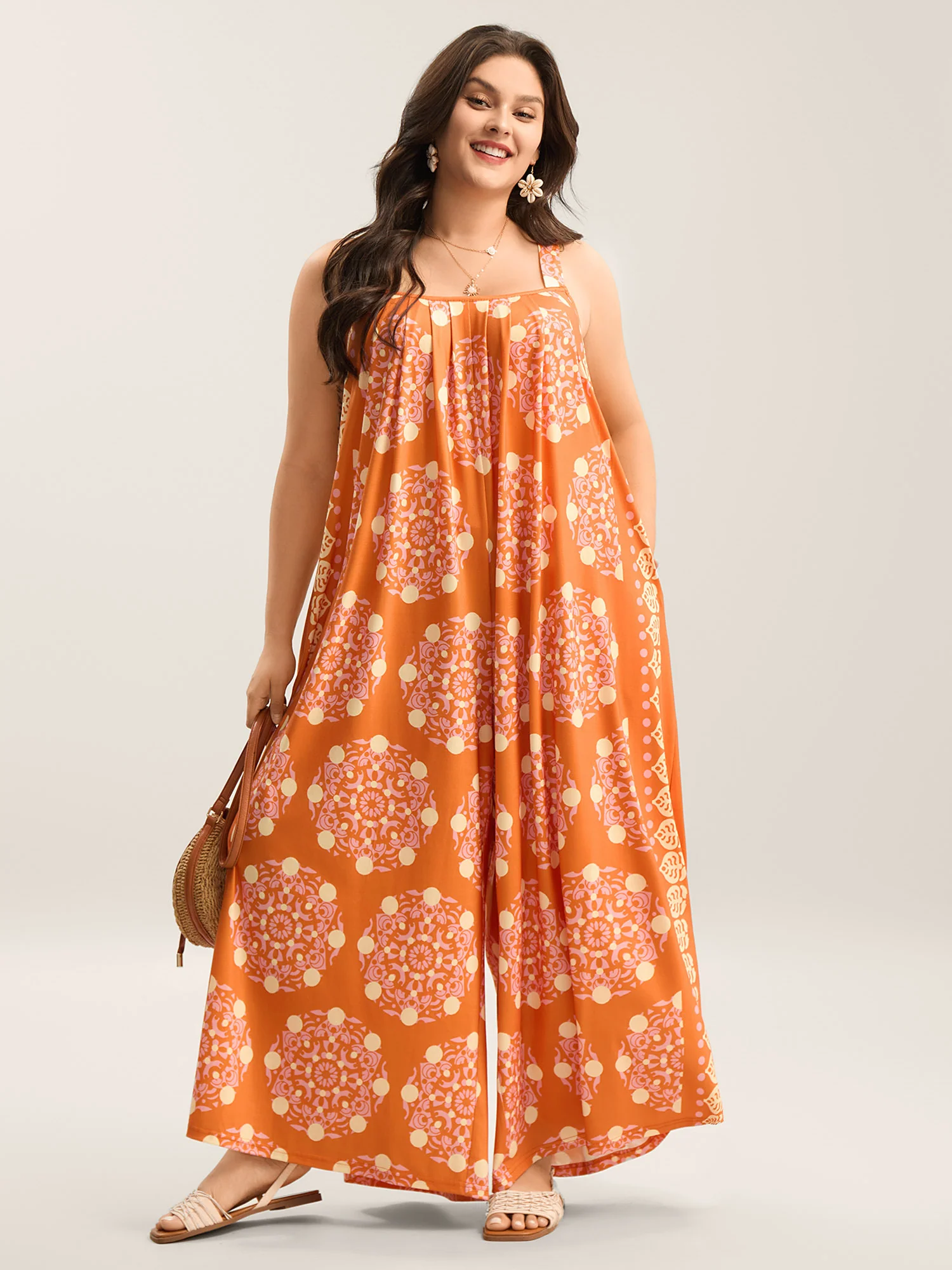 Sunkissed Stretchy Adjustable Strap Jumpsuit - Image 7