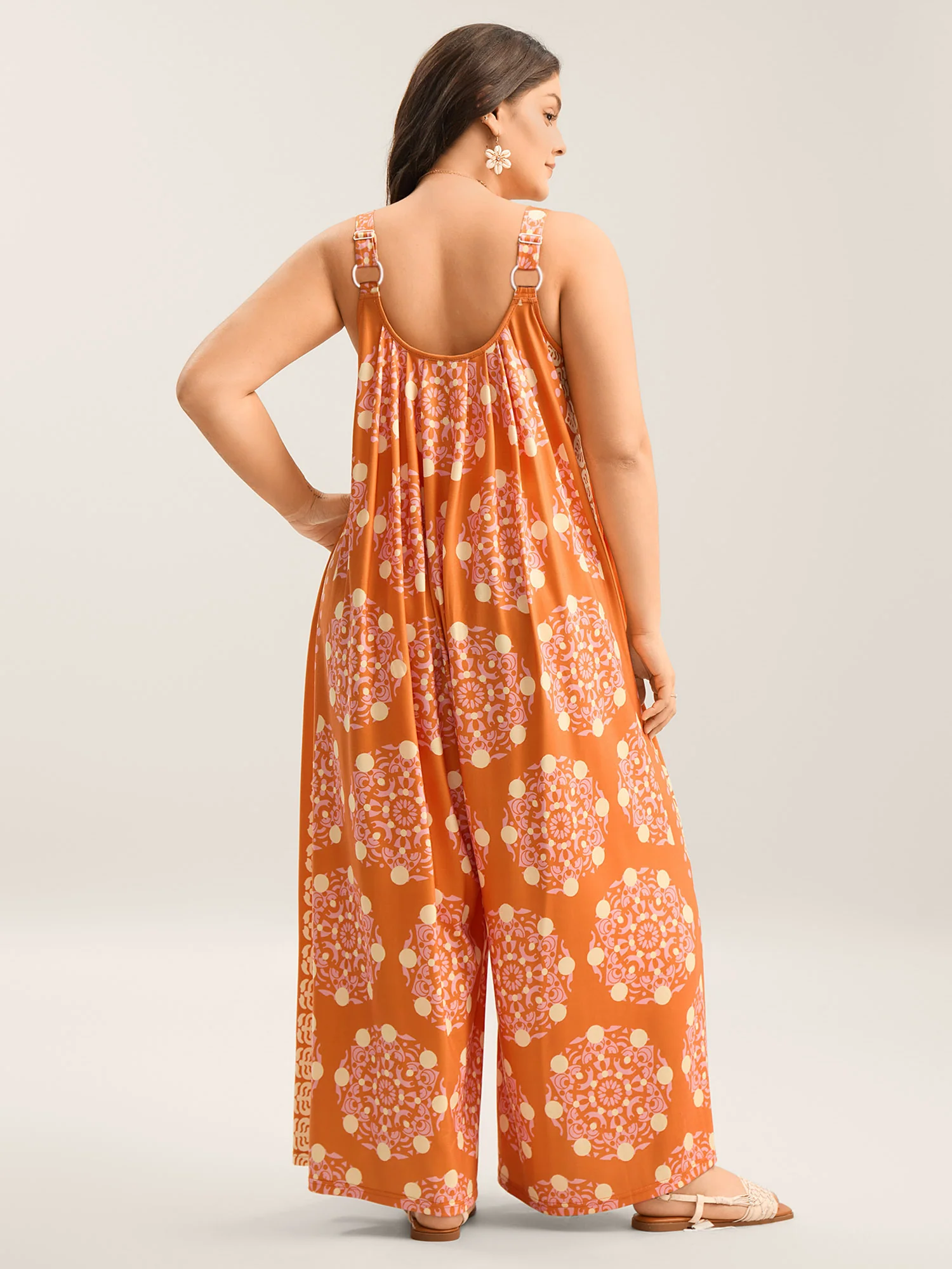 Sunkissed Stretchy Adjustable Strap Jumpsuit - Image 8