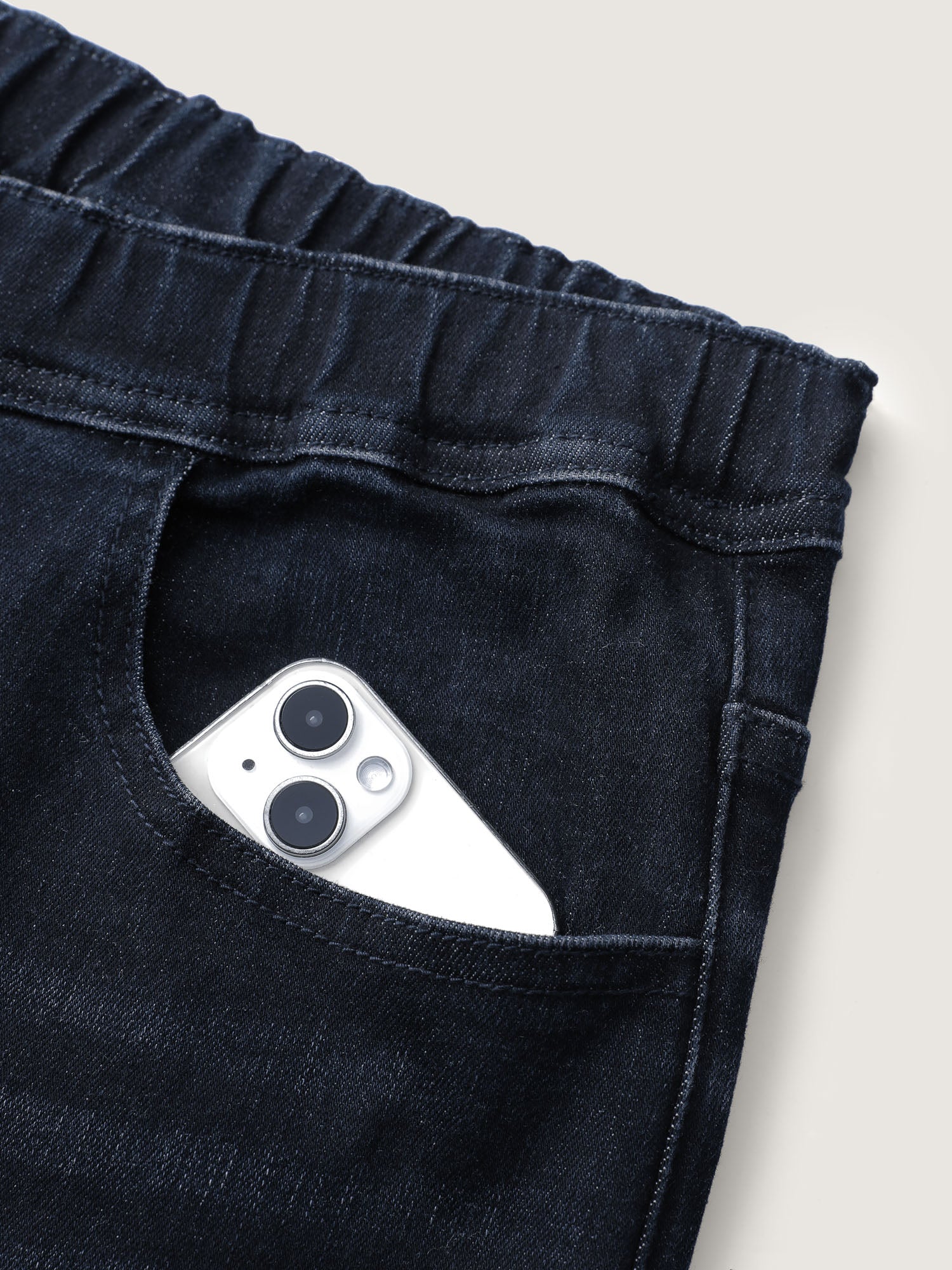 Super Stretchy Bootcut Mid-Rise Jeans - Image 7