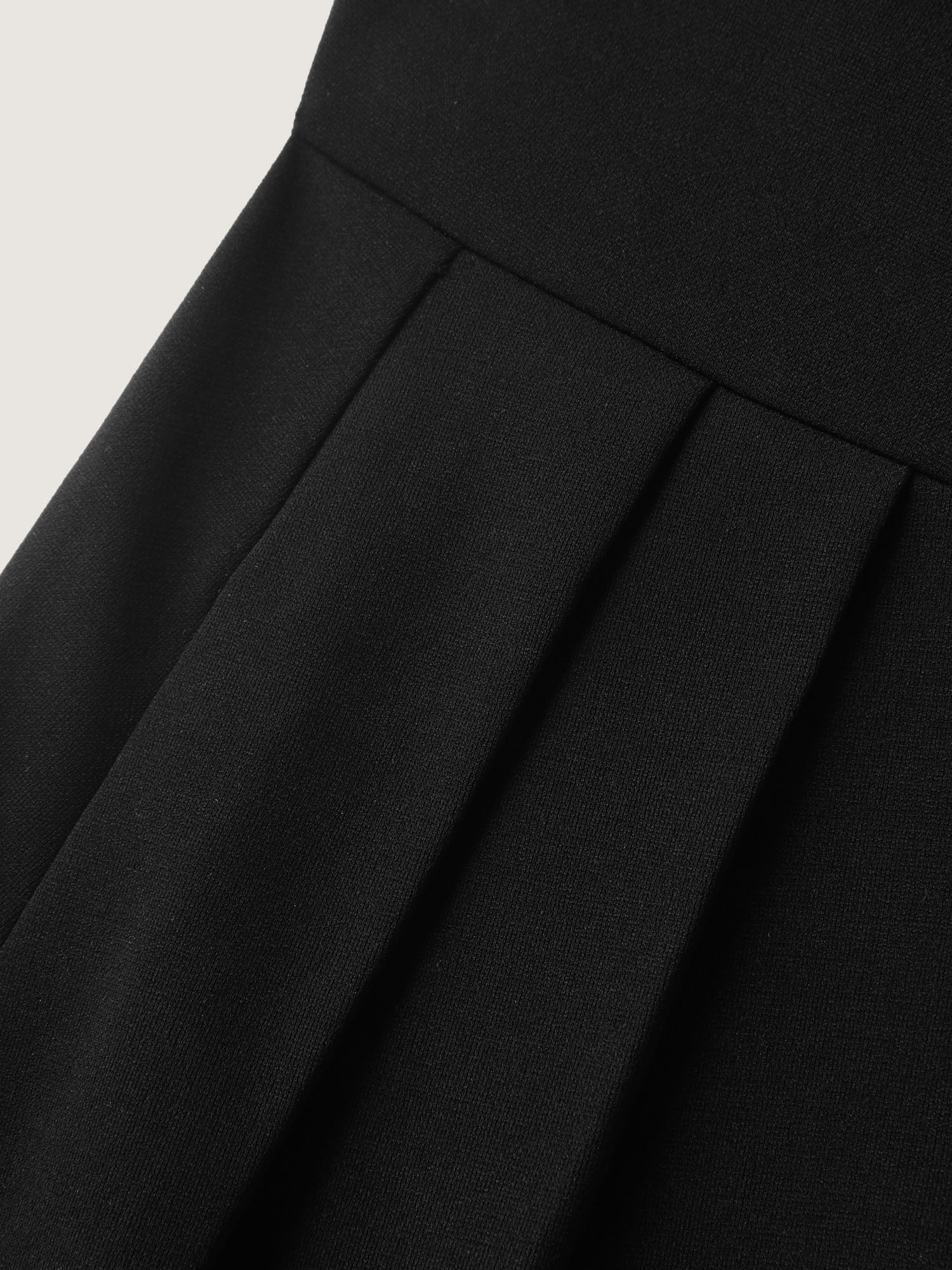 Super Stretchy Overlap Waist Midi Dress - Image 5