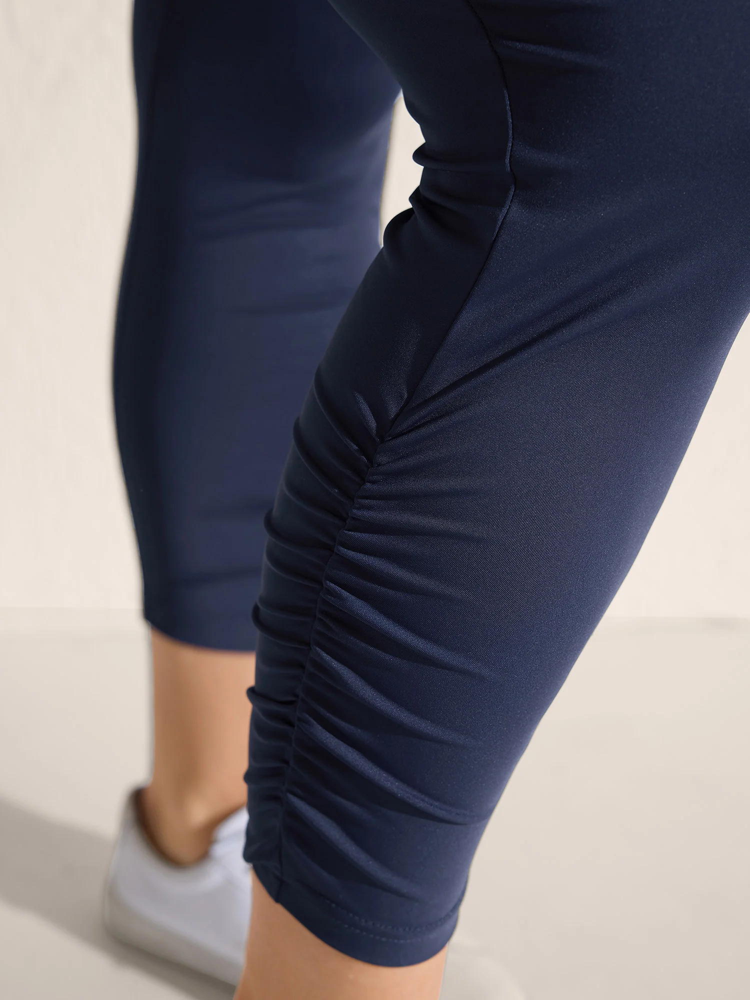 Super Stretchy Skinny-Fit Cuffed Pants - Image 4