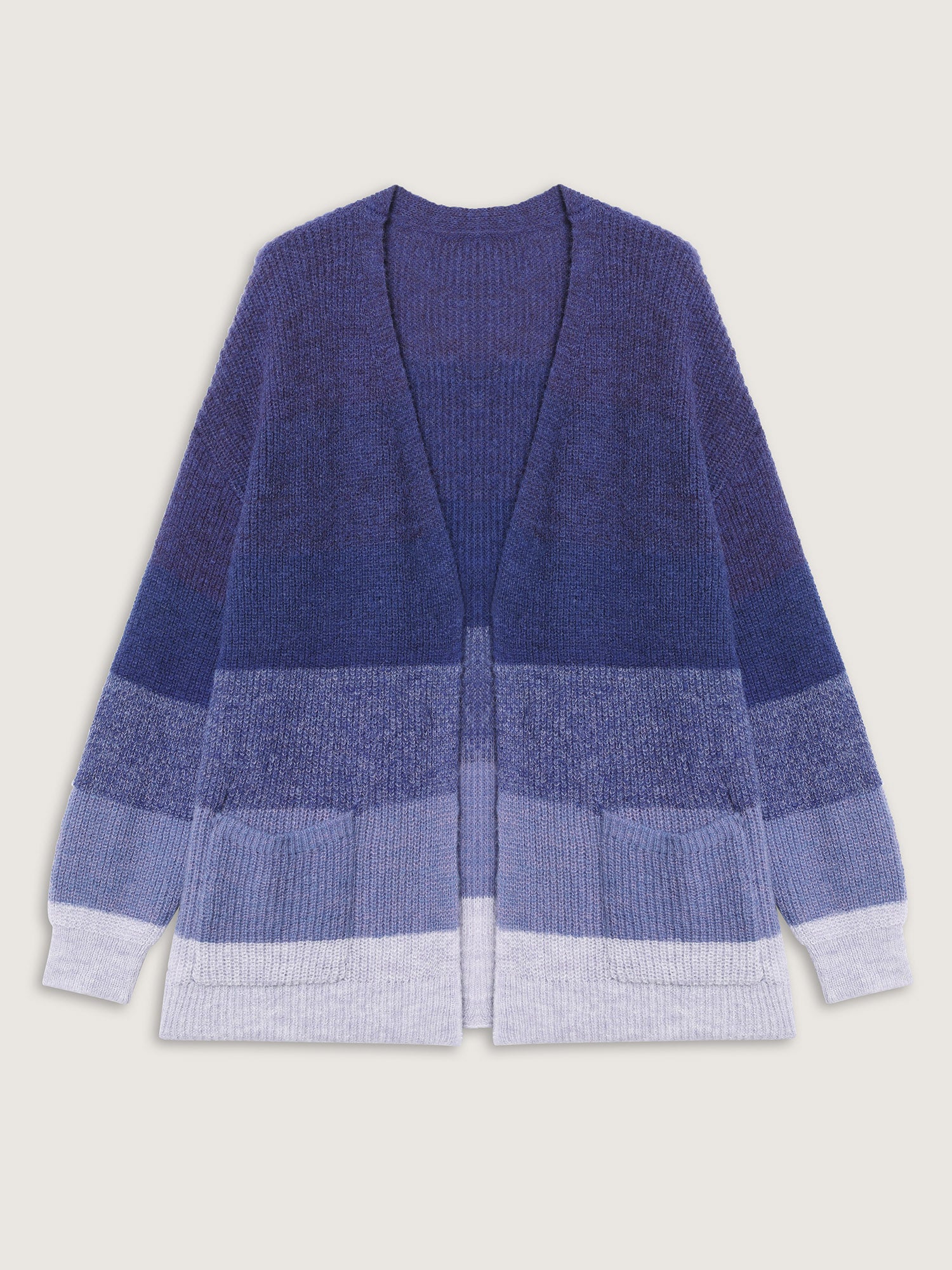 Super Stretchy Textured Pocket Knit Cardigan - Image 8