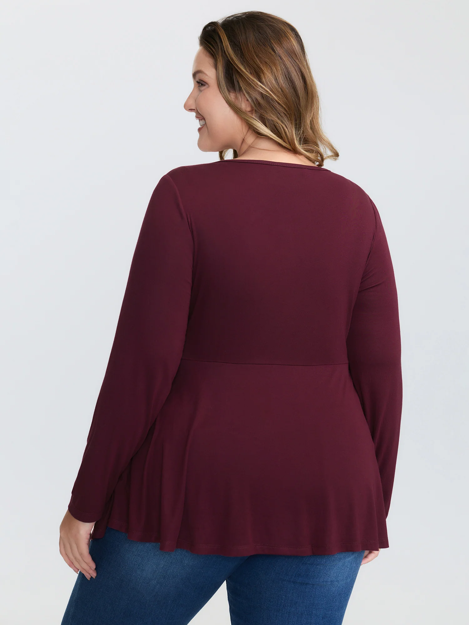 Supersoft 2-in-1 Front-Tie T-Shirt - Image 4