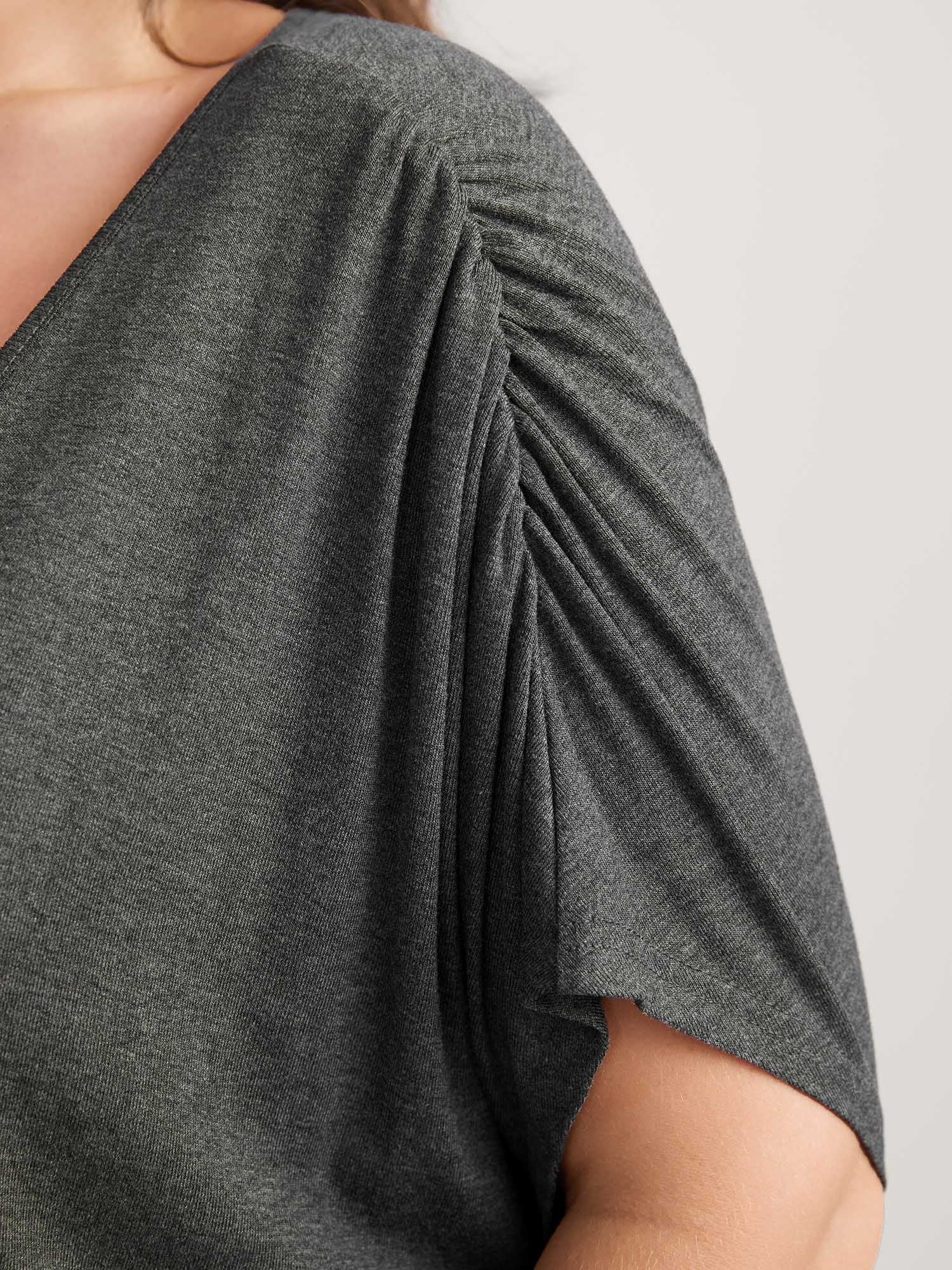 Supersoft 2-In-1 Plain Knit Top - Image 2