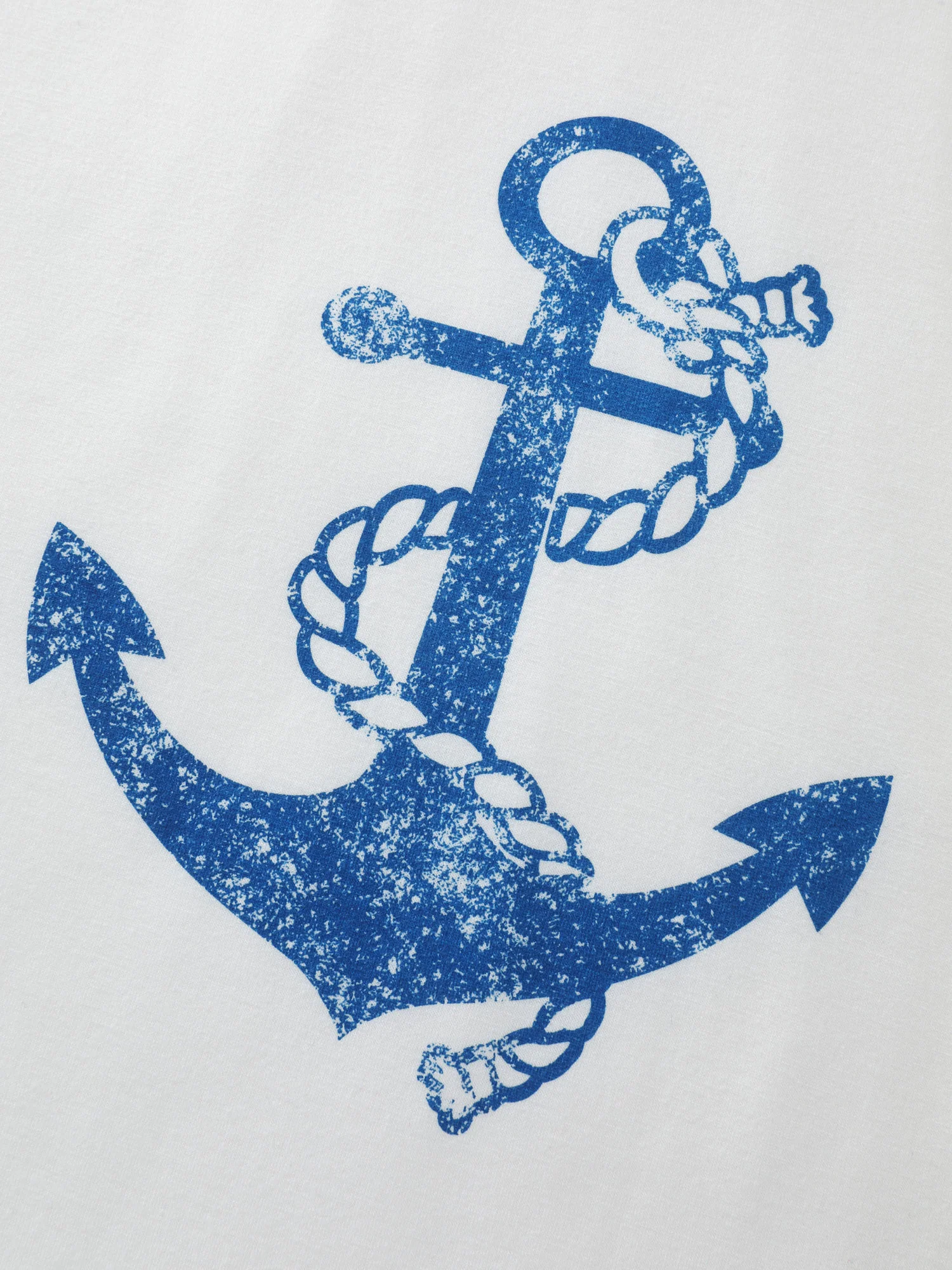 Supersoft Anchor Motif Drop Shoulder Sweatshirt - Image 5