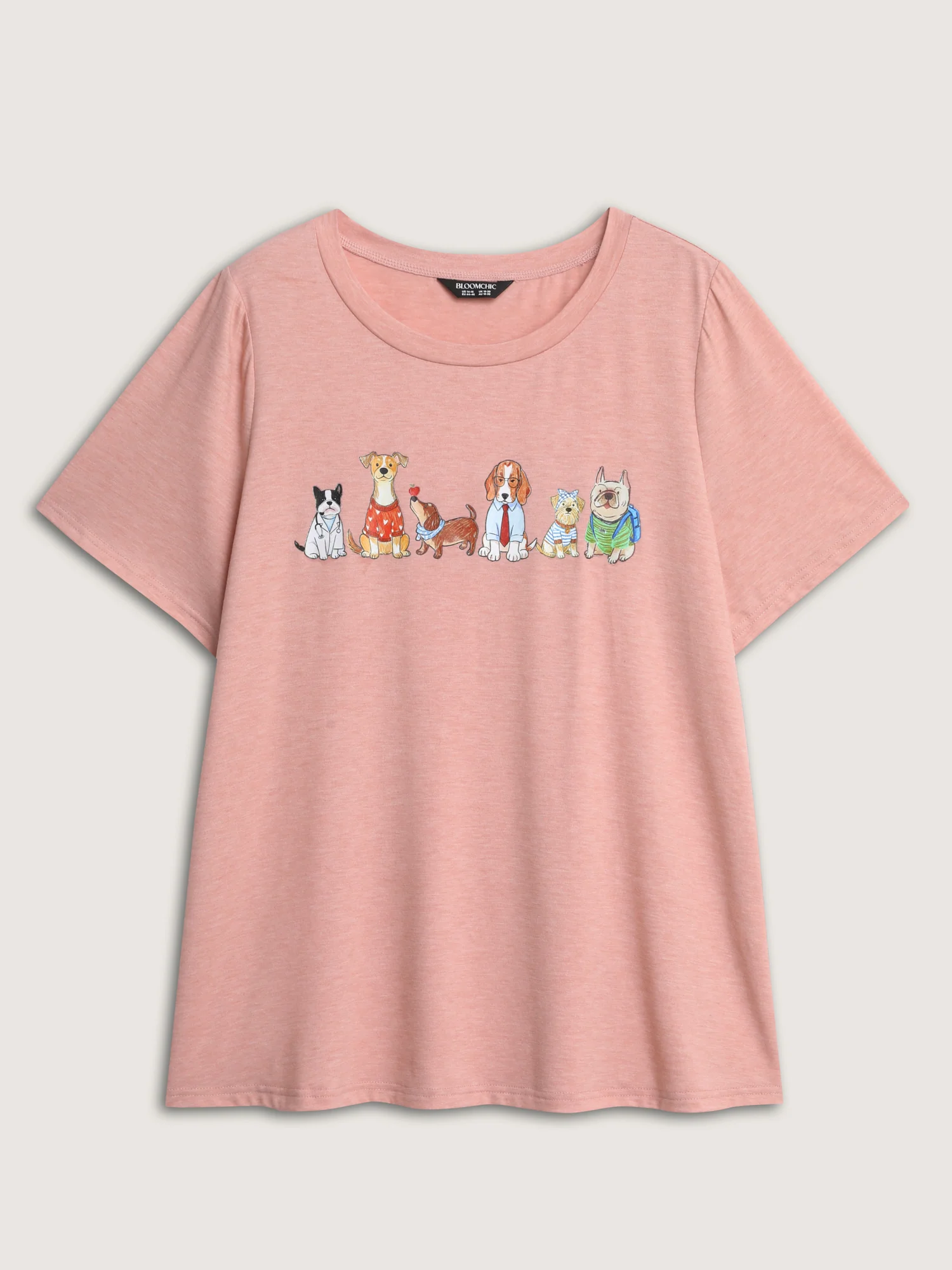 Supersoft Animal Print Half-Sleeve T-Shirt - Image 7