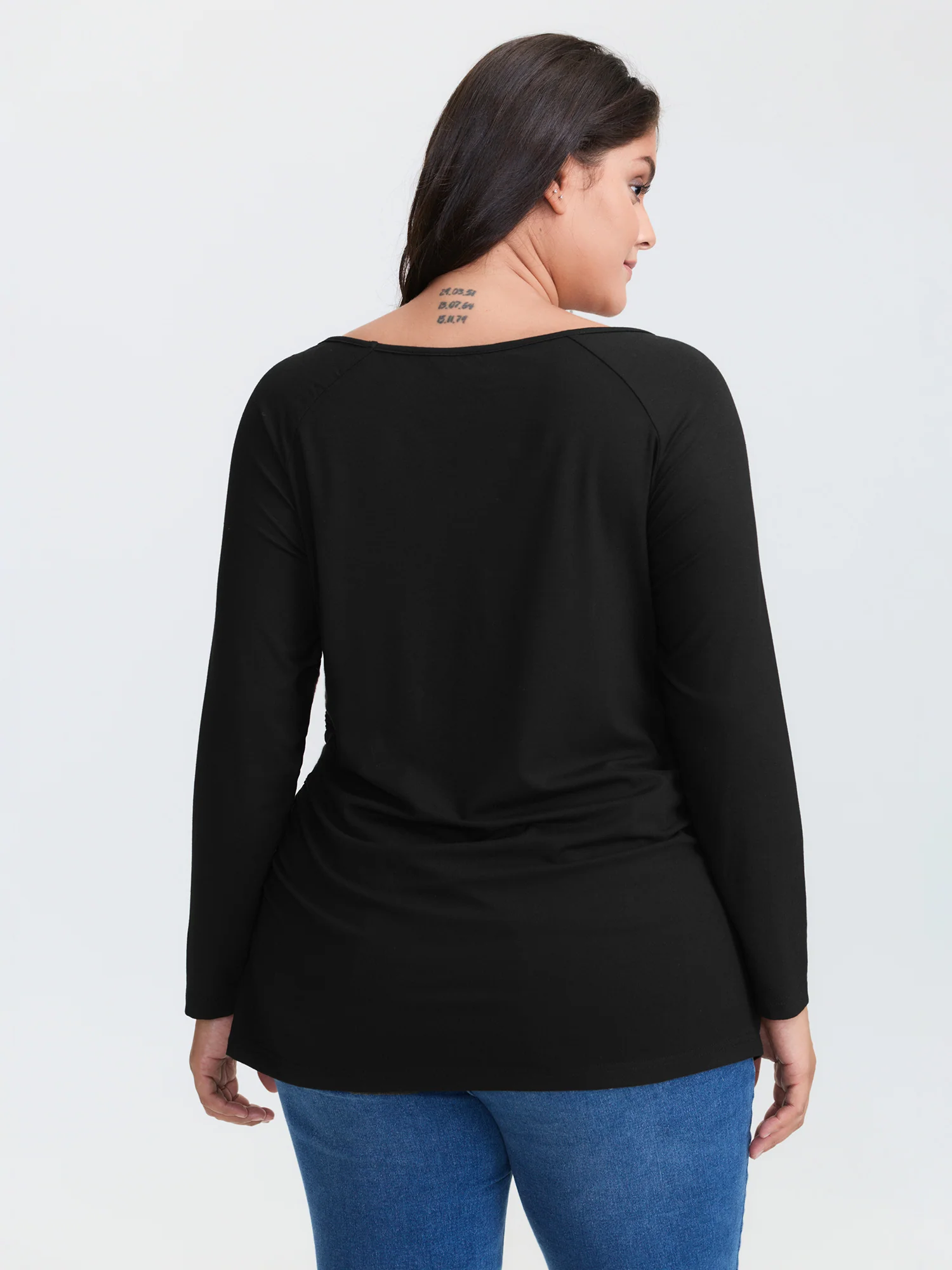 Supersoft Boat Neck T-Shirt - Image 6