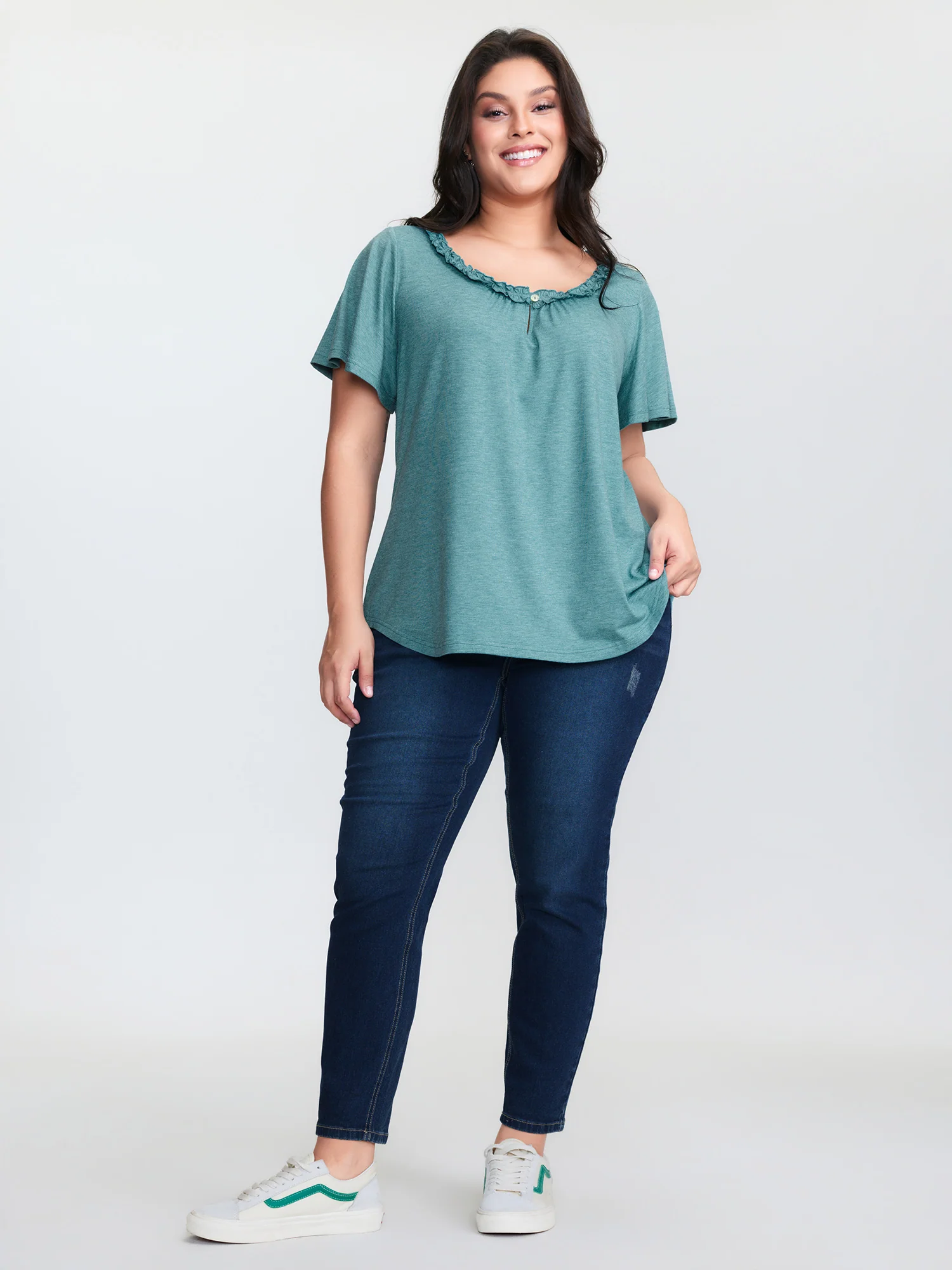 Supersoft Bust-Friendly Adjustable Fit T-Shirt - Image 3