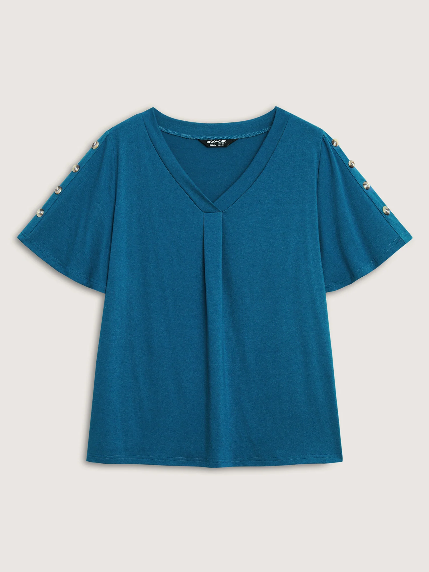 Supersoft Bust-Friendly Pleated T-Shirt - Image 7