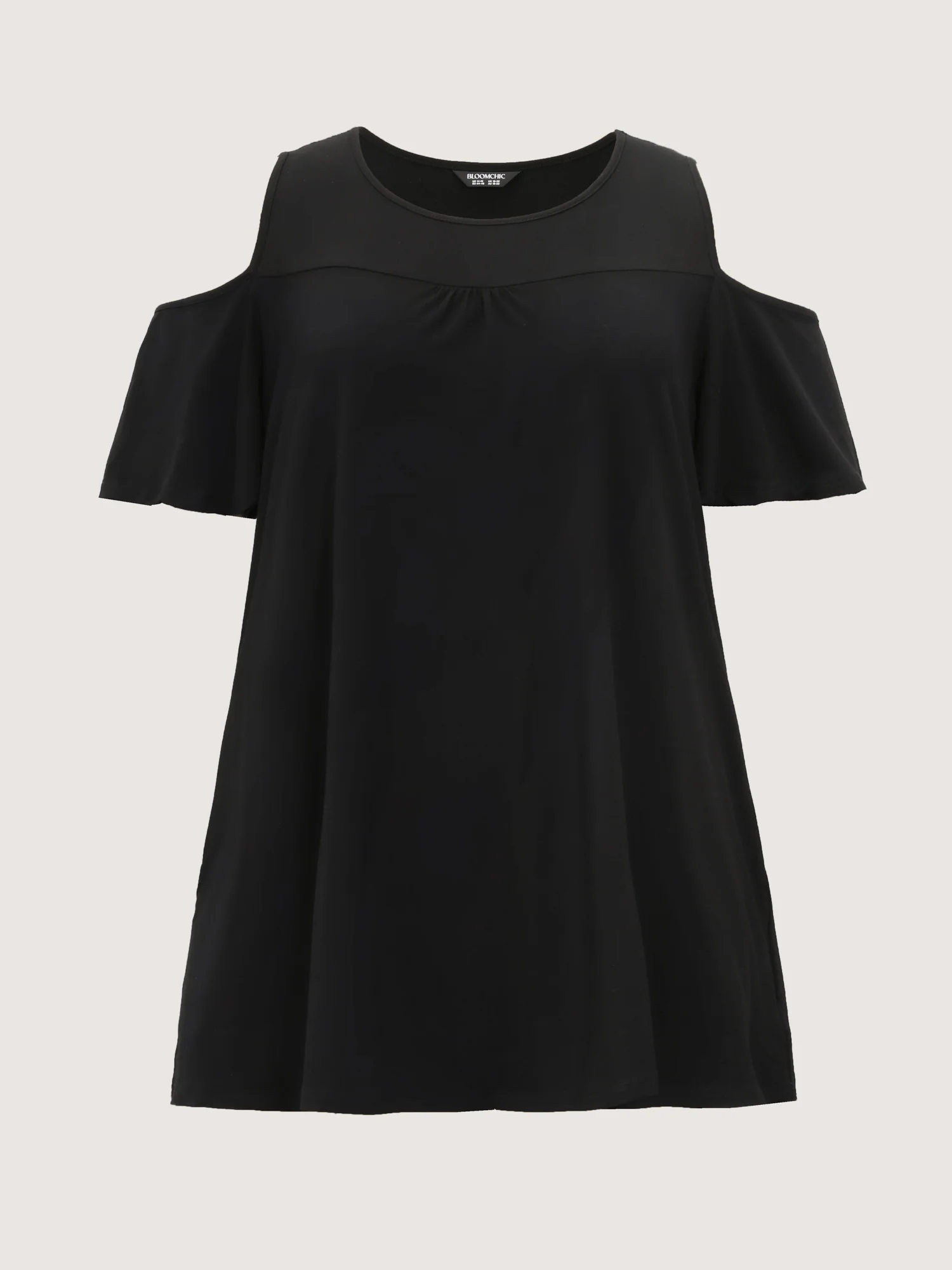 Supersoft Bust-Friendly Shoulder Cut-Out T-Shirt - Image 7
