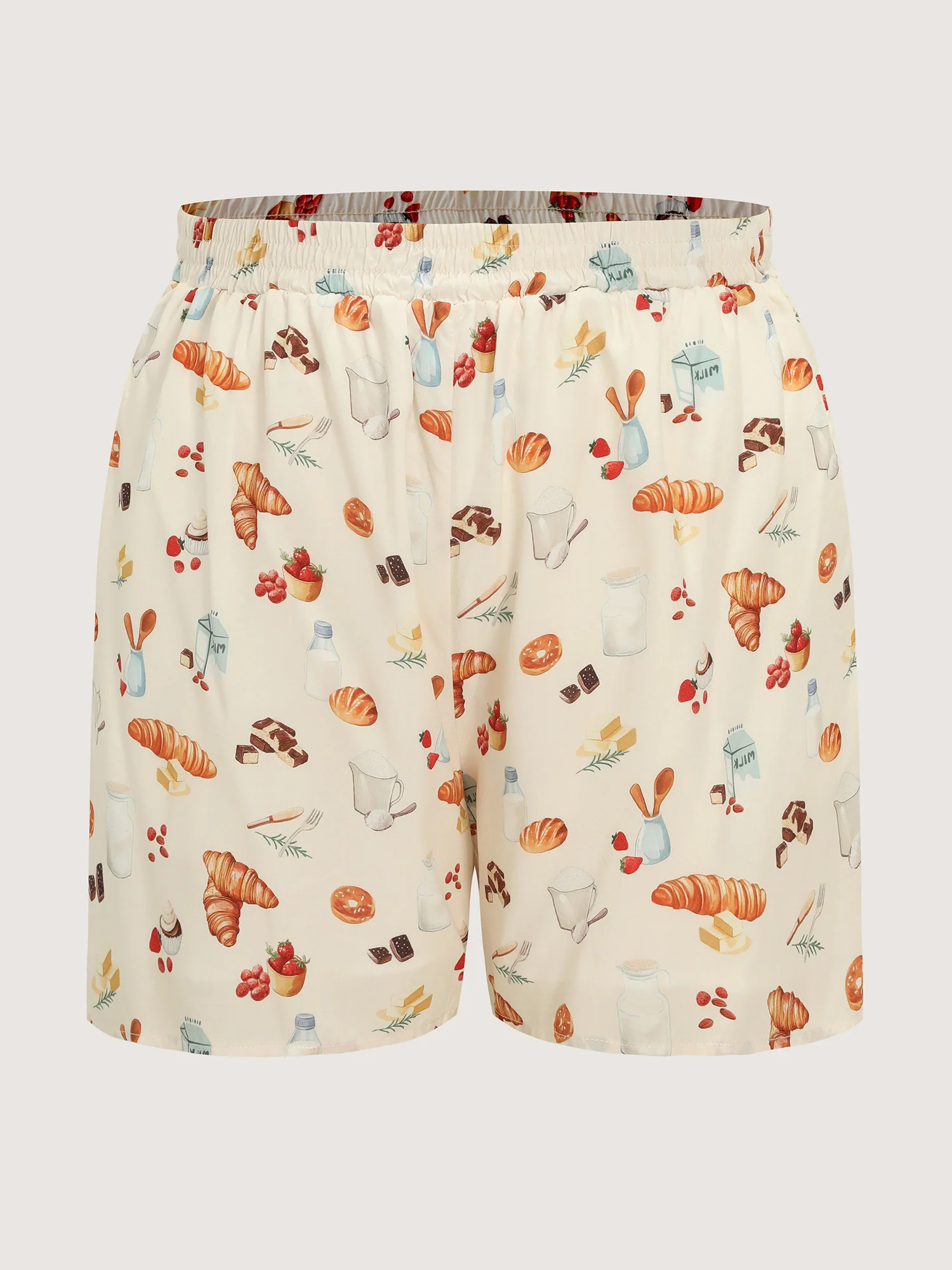 Supersoft Butter Croissant Print Lounge Set - Image 10