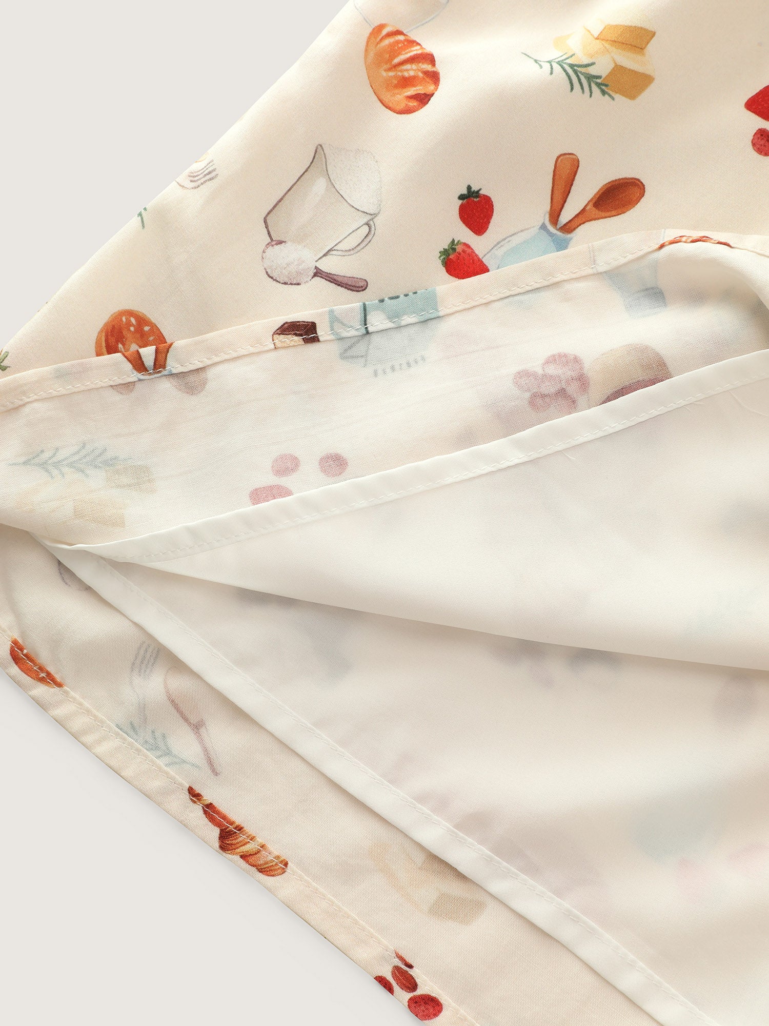 Supersoft Butter Croissant Print Lounge Set - Image 11