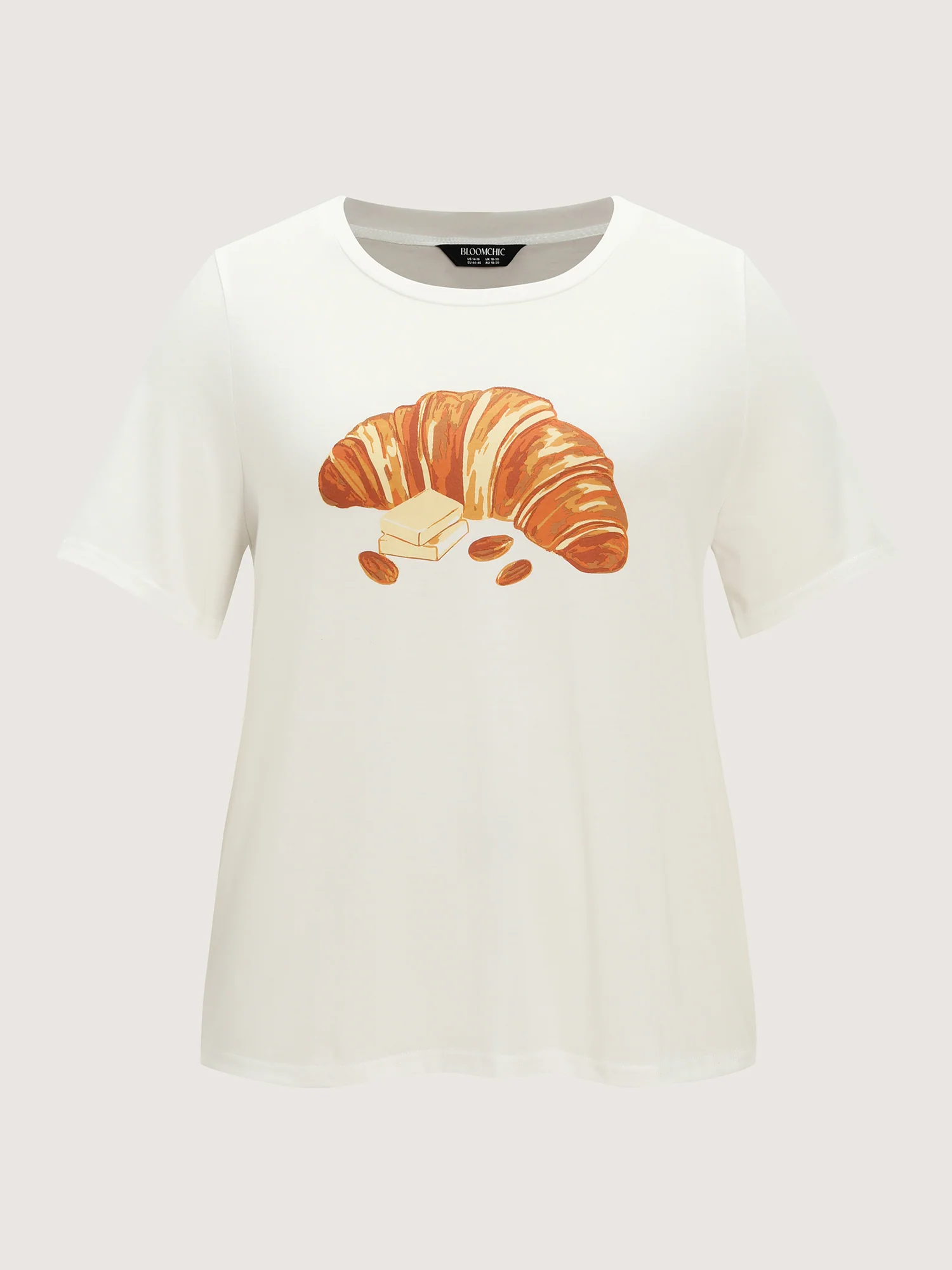 Supersoft Butter Croissant Print Lounge Set - Image 9