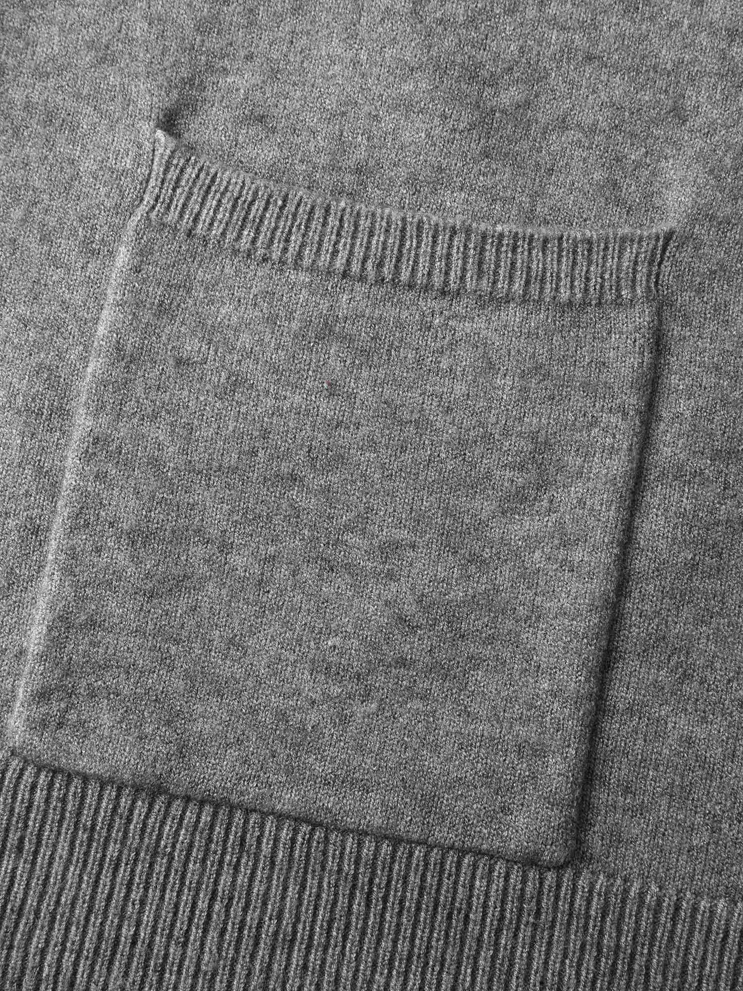 Supersoft Button Detail Ribbed Hem Pullover - Image 8