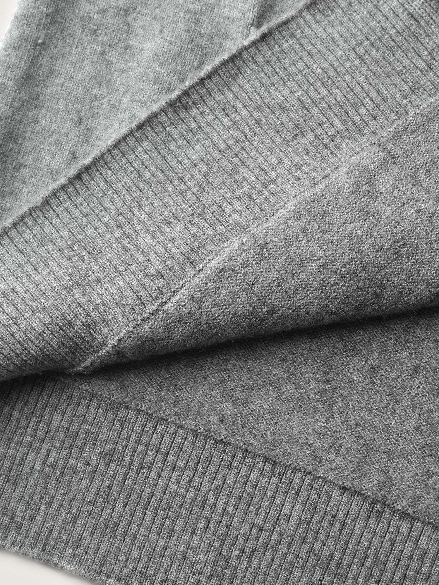 Supersoft Button Detail Ribbed Hem Pullover - Image 9