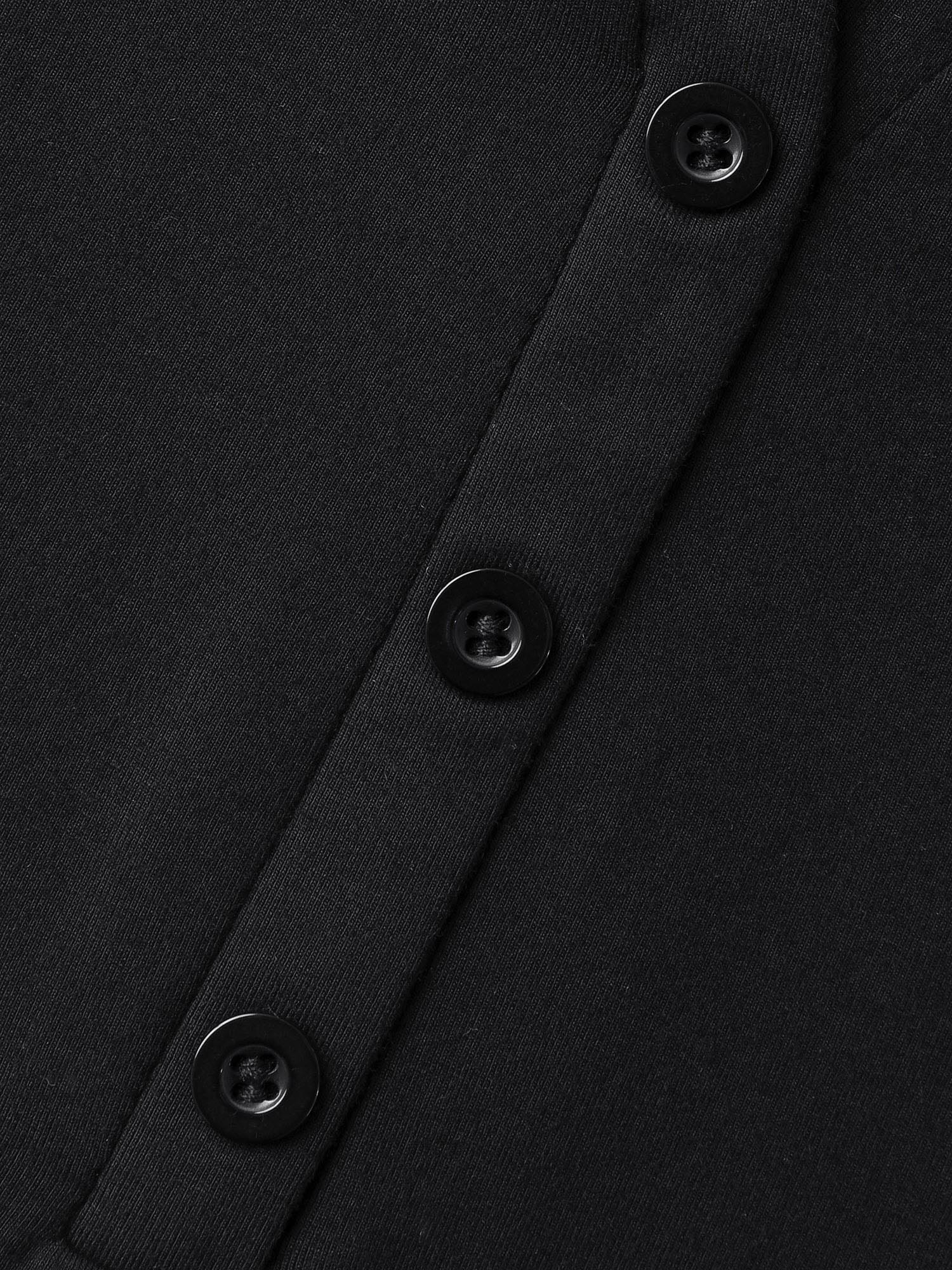 Supersoft Button Placket Solid T-Shirt - Image 5