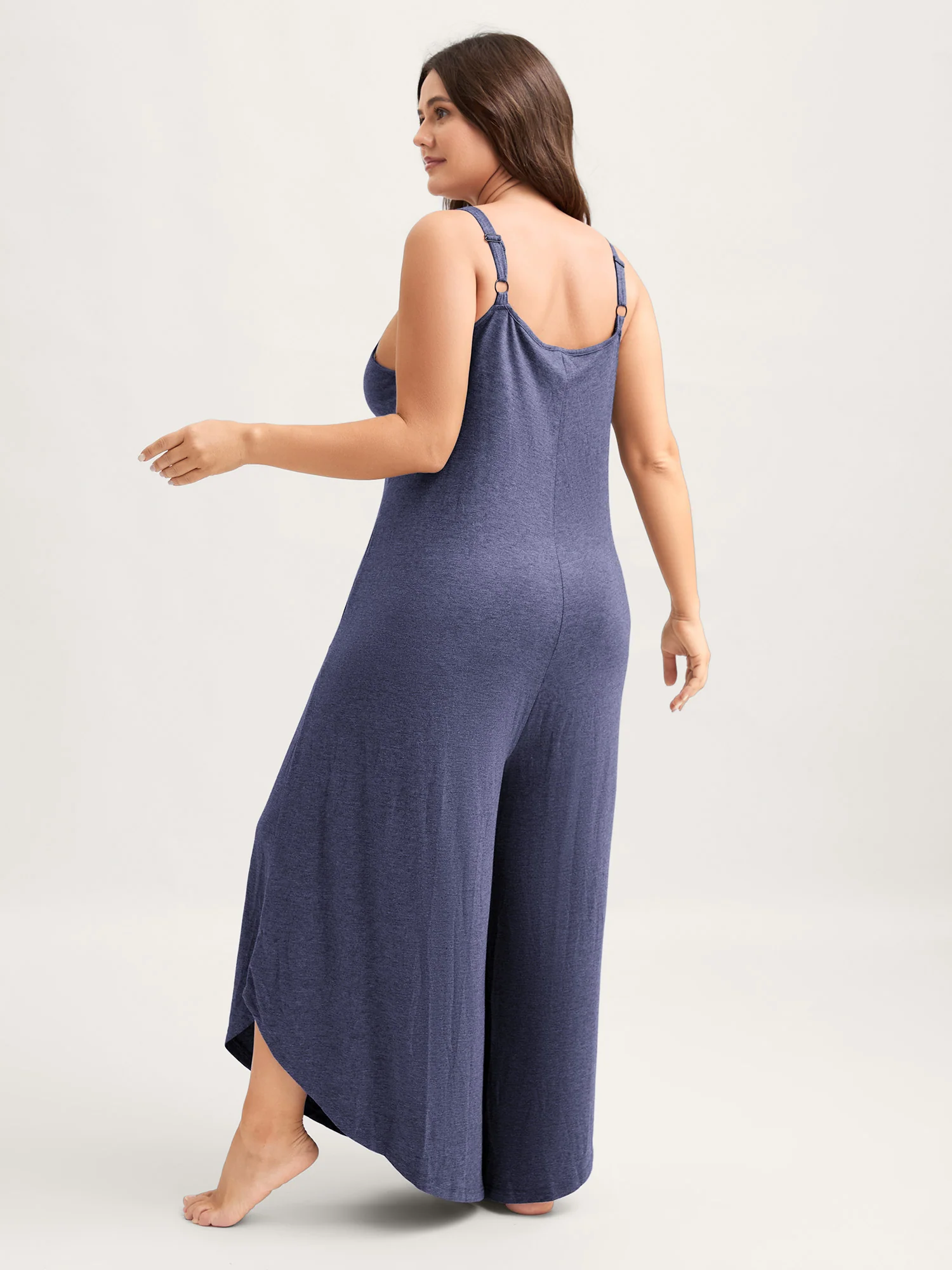 Supersoft Wide-Leg Cami Lounge Jumpsuit - Image 10