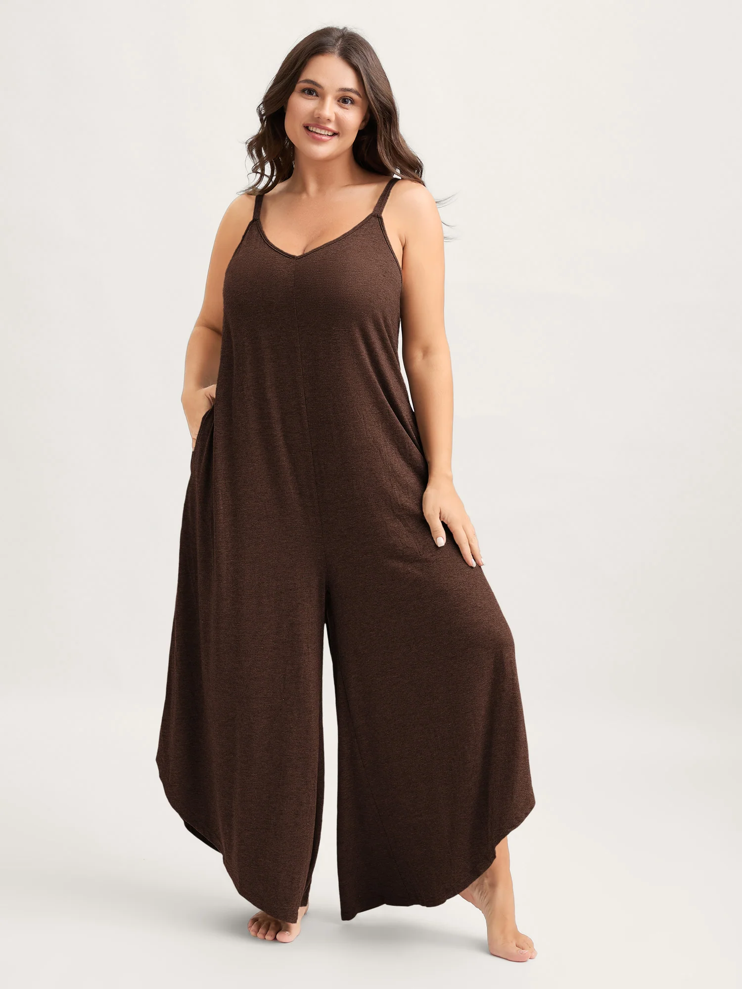Supersoft Wide-Leg Cami Lounge Jumpsuit - Image 15