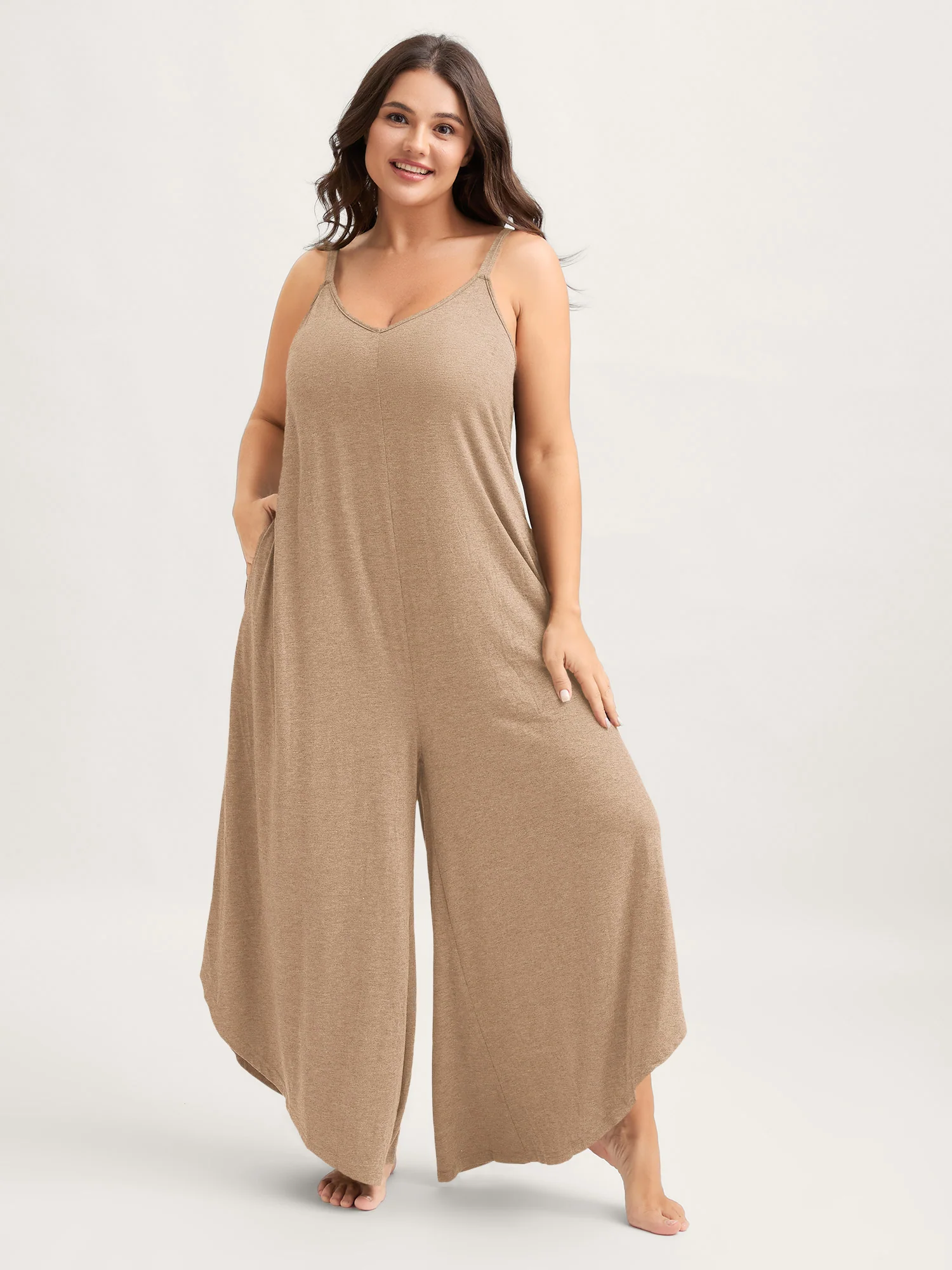 Supersoft Wide-Leg Cami Lounge Jumpsuit - Image 19