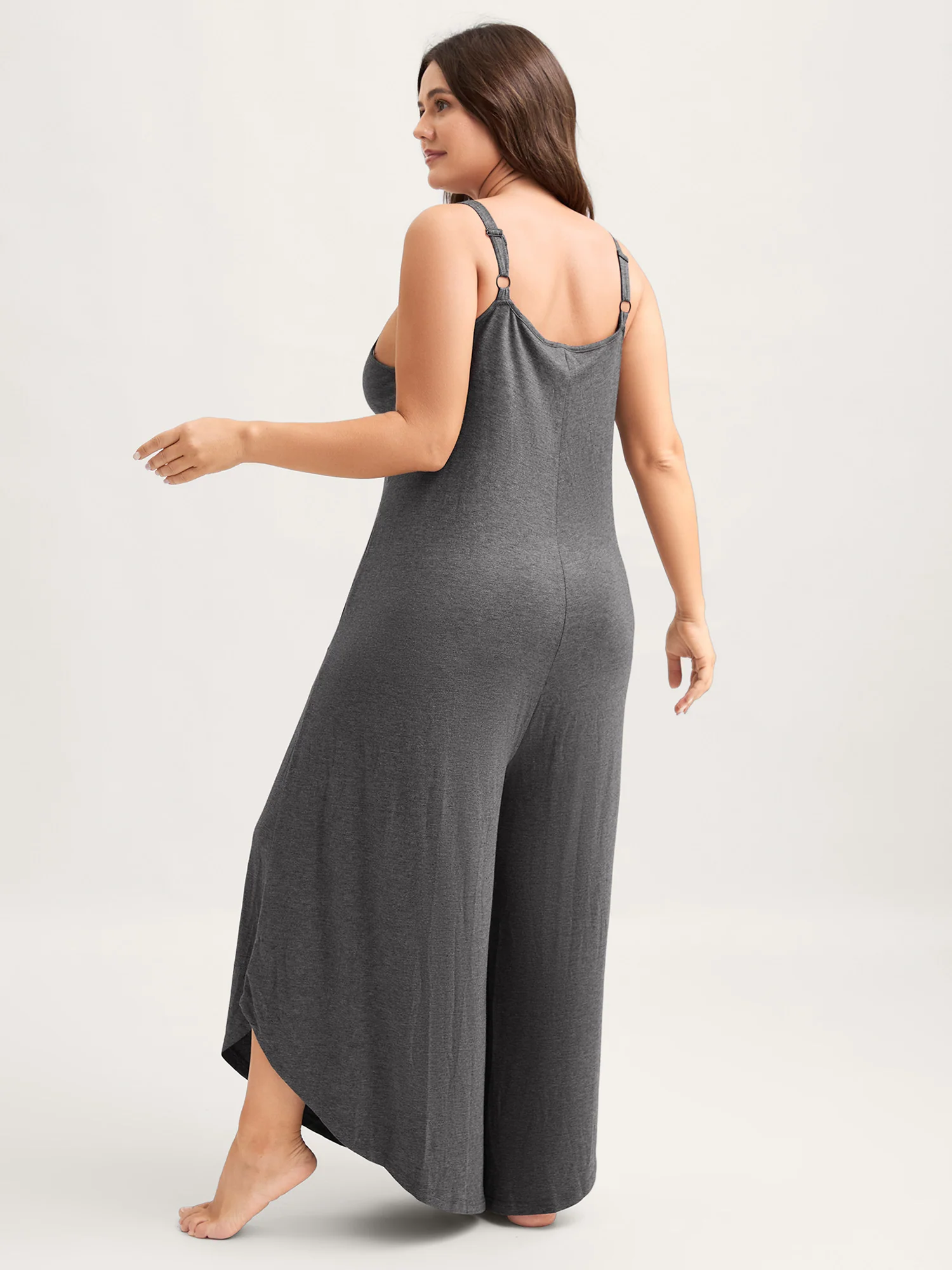 Supersoft Wide-Leg Cami Lounge Jumpsuit - Image 4