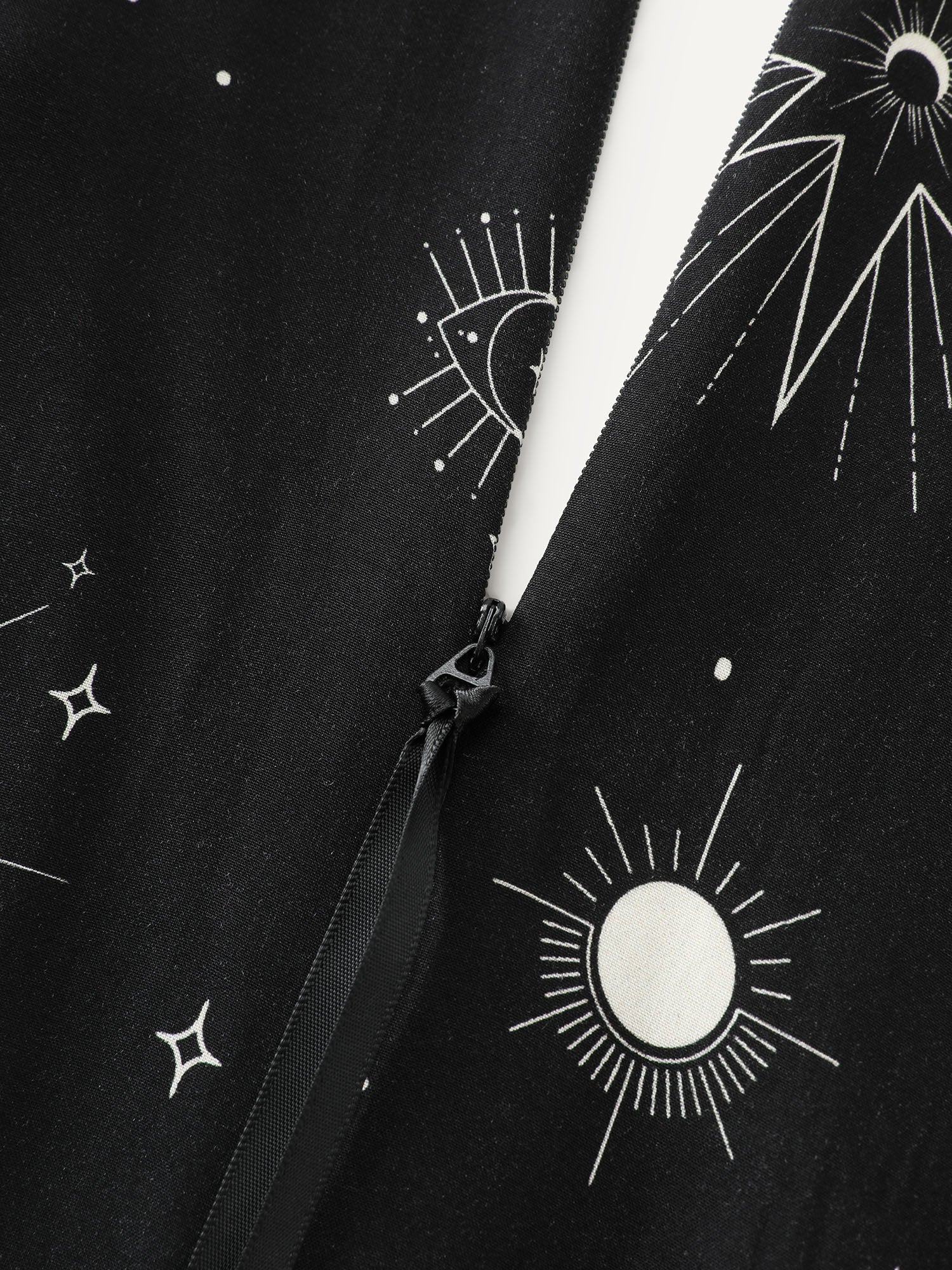 Supersoft Celestial Print Waist-Tie Jumpsuit - Image 6
