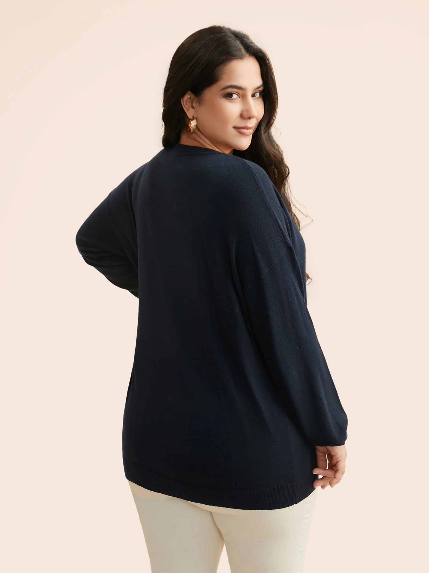 Supersoft Chest Pocket Wool Top - Image 2