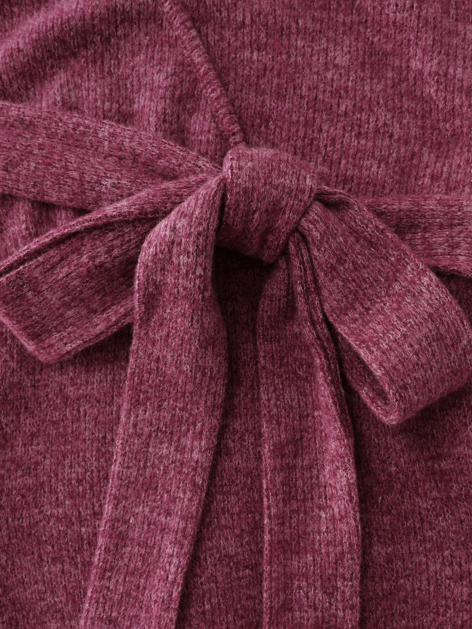 Supersoft Color Blend Knit Belted Midi Dress - Image 6