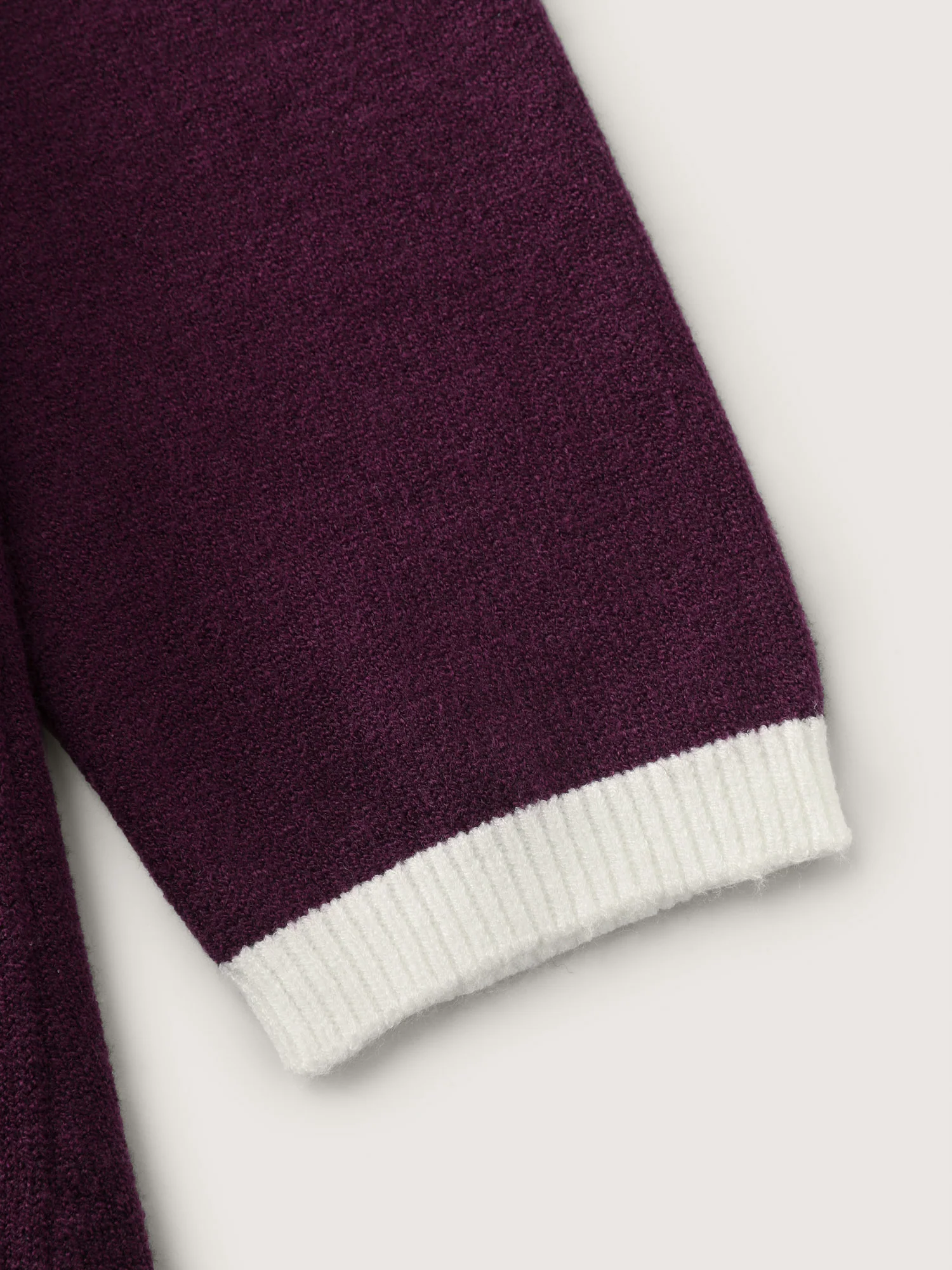 Supersoft Color Contrast A-Line Midi Sweater Dress - Image 5