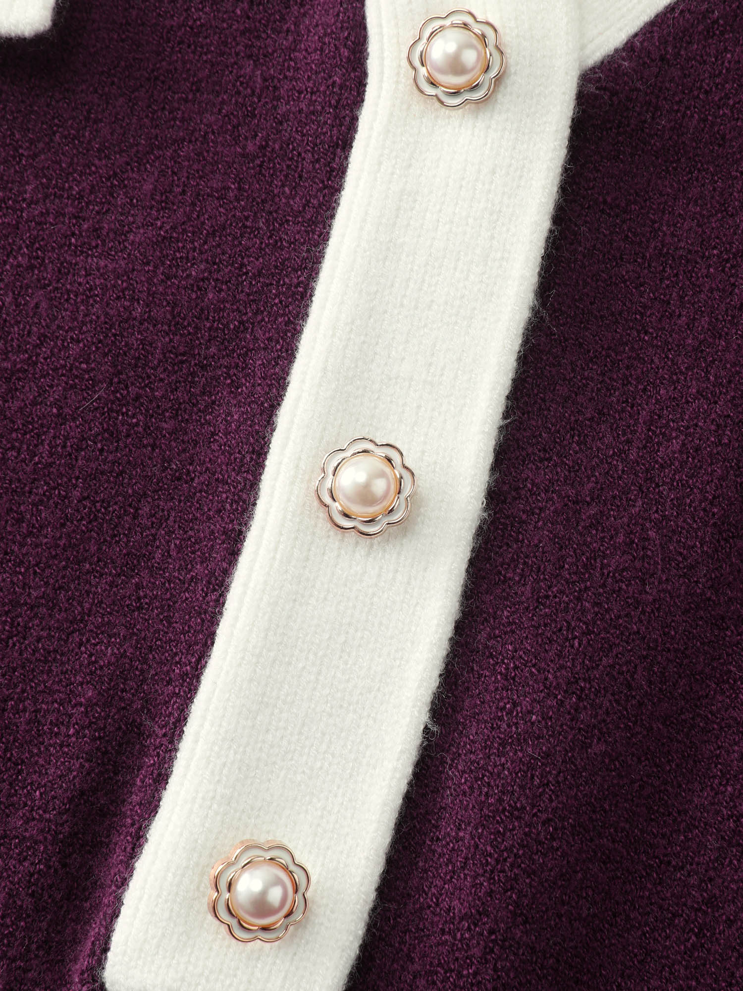 Supersoft Color Contrast A-Line Midi Sweater Dress - Image 6