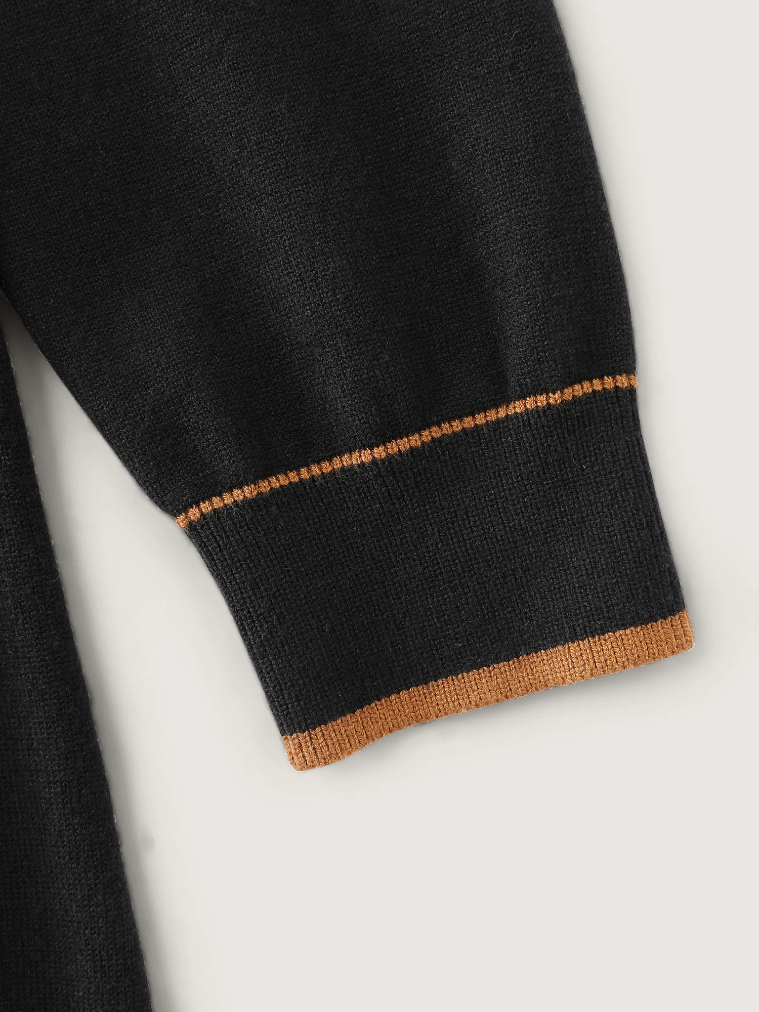 Supersoft Color Contrast Belt Sweater Dress - Image 5