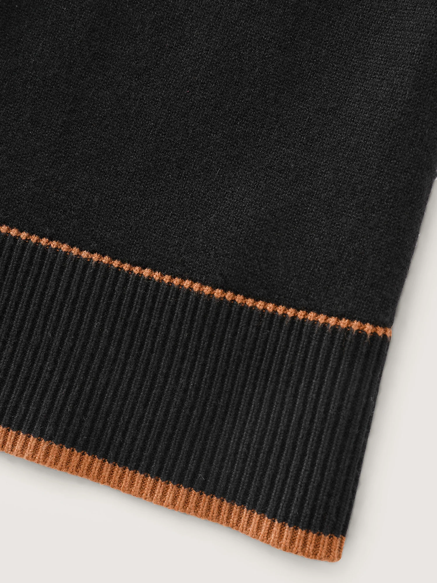 Supersoft Color Contrast Belt Sweater Dress - Image 6