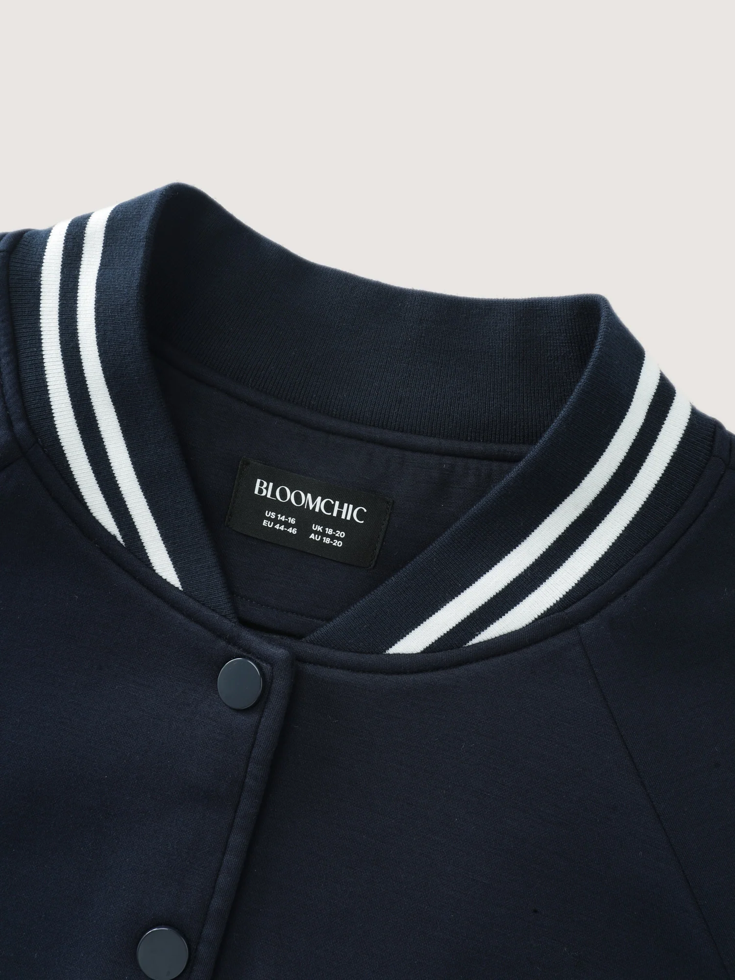 Supersoft Color Contrast Bomber Jacket - Image 5