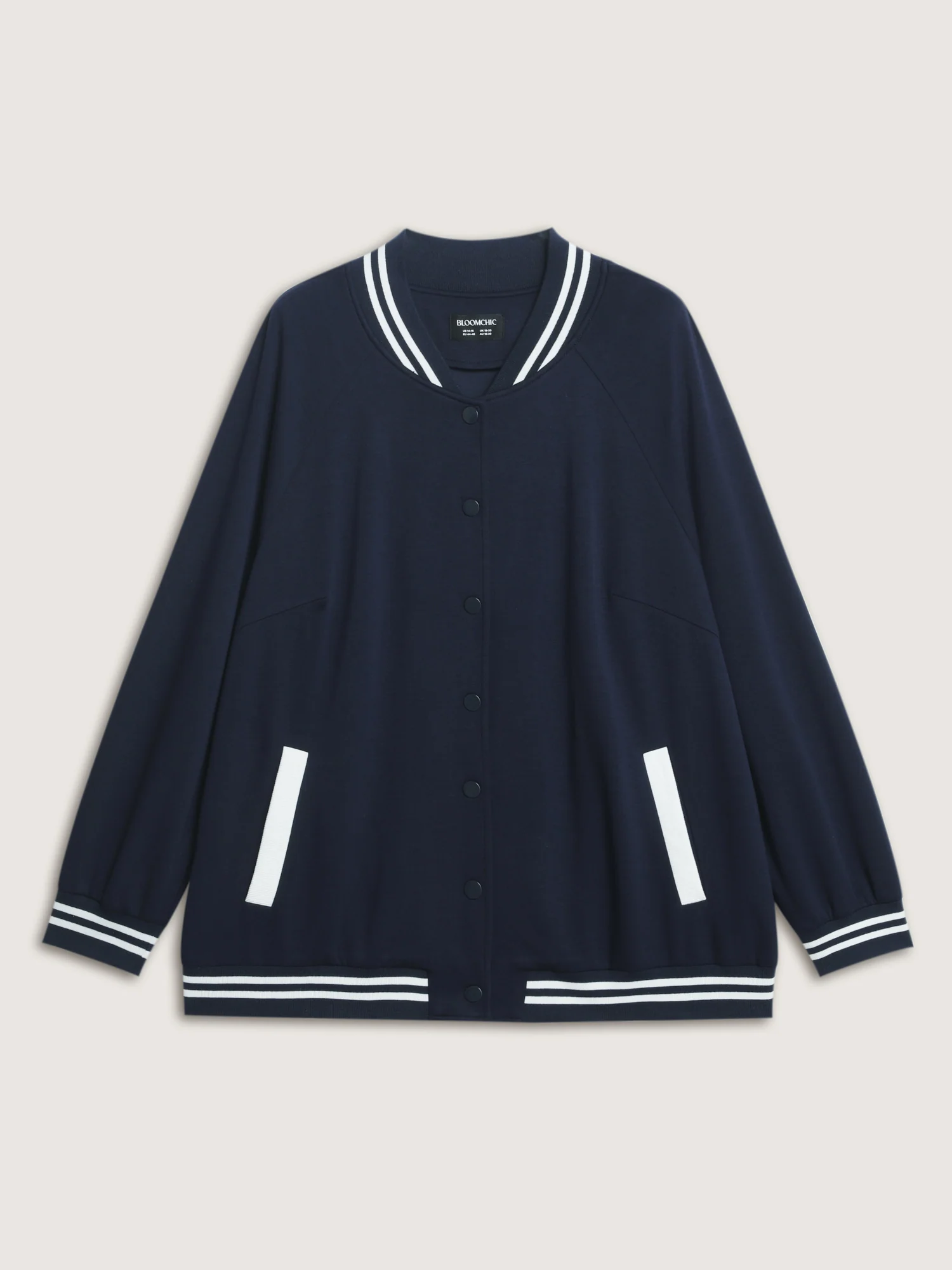 Supersoft Color Contrast Bomber Jacket - Image 8