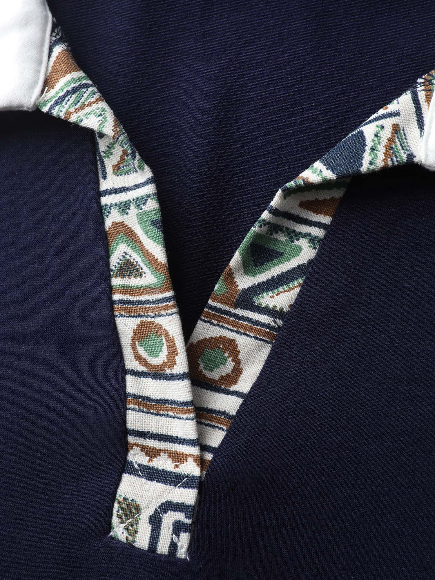 Supersoft Color Contrast Collar Sweatshirt - Image 6