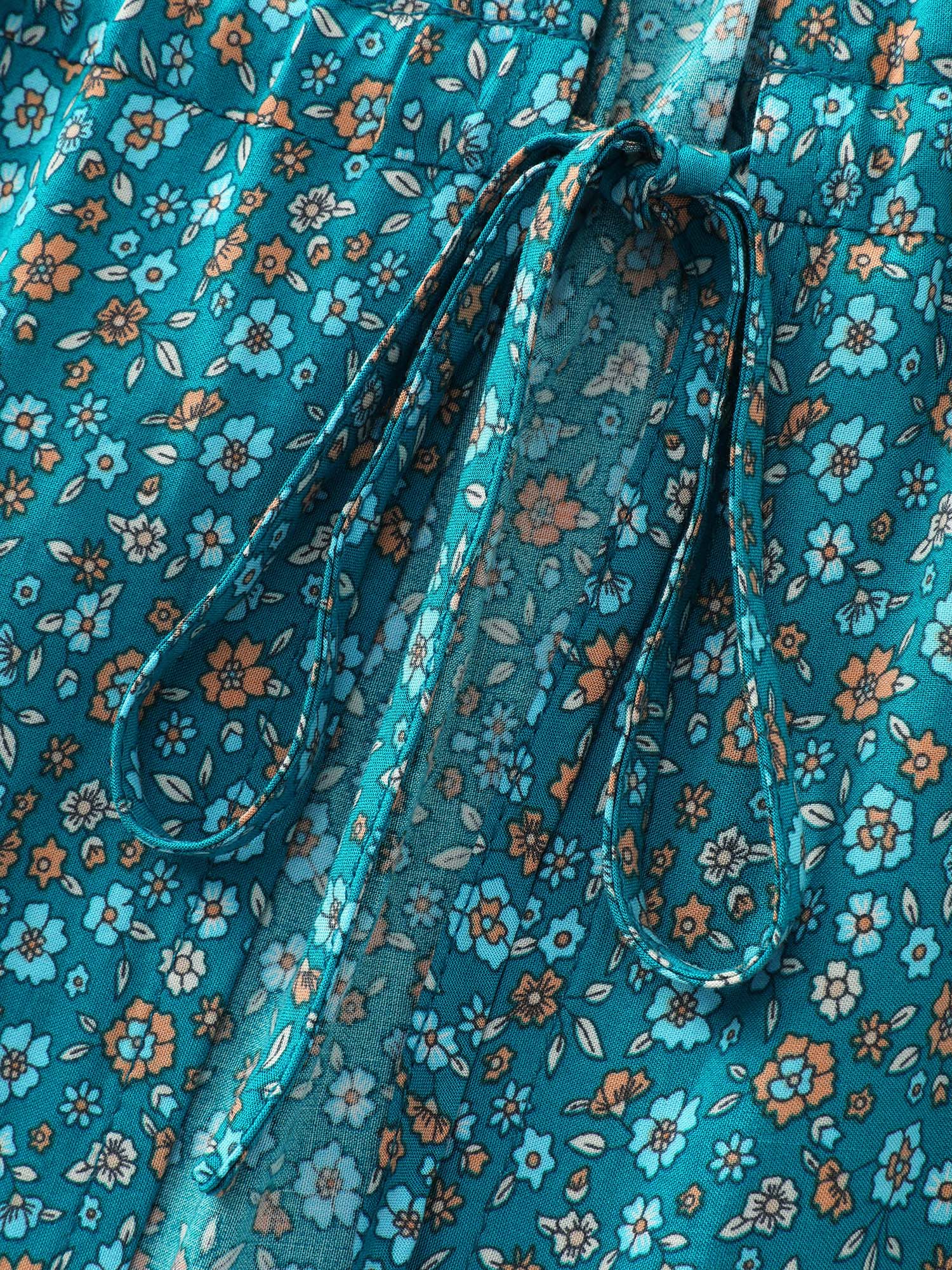 Supersoft Color Contrast Flowy Kimono - Image 5