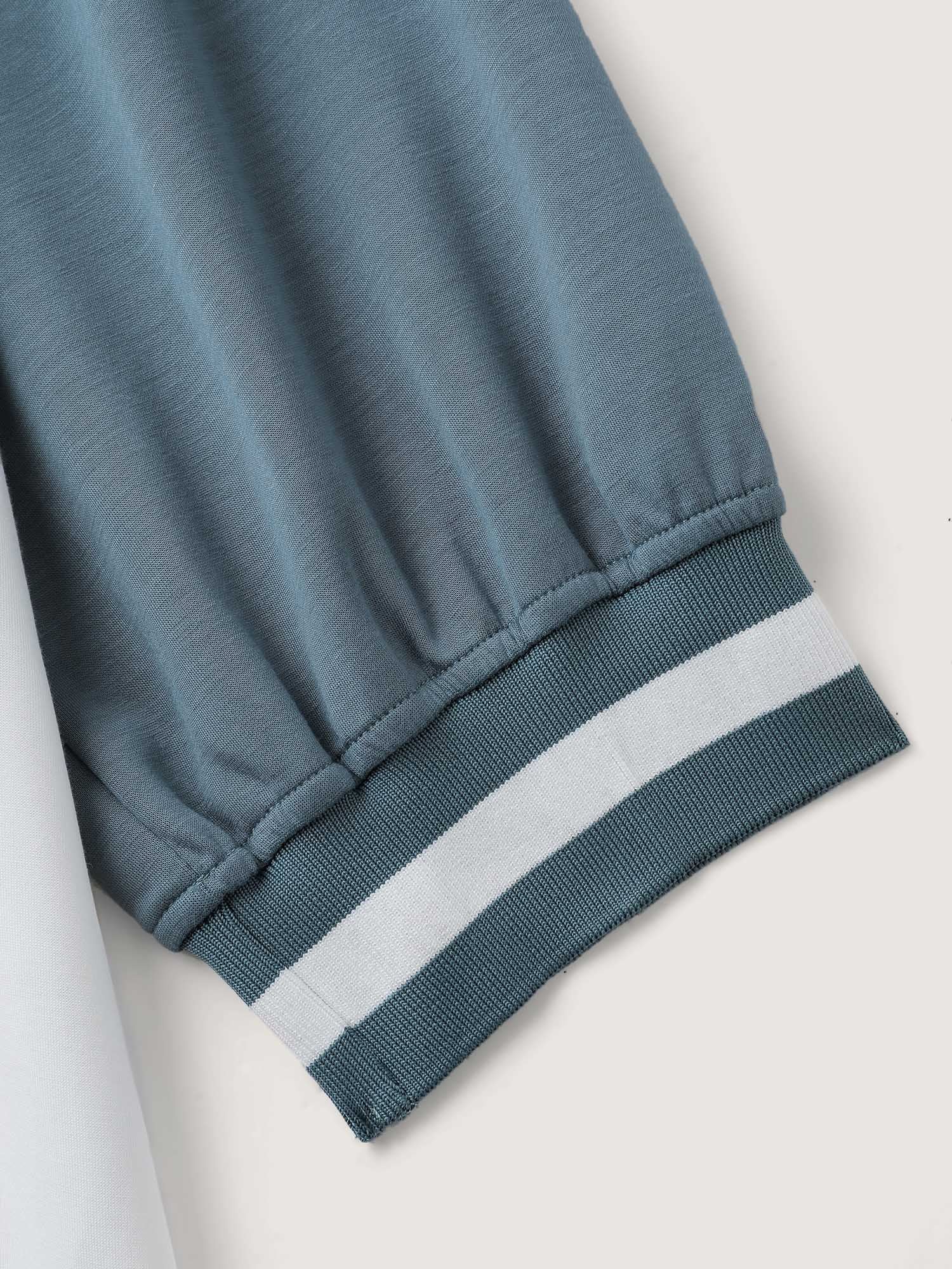 Supersoft Color Contrast Round Neck Sweatshirt - Image 6
