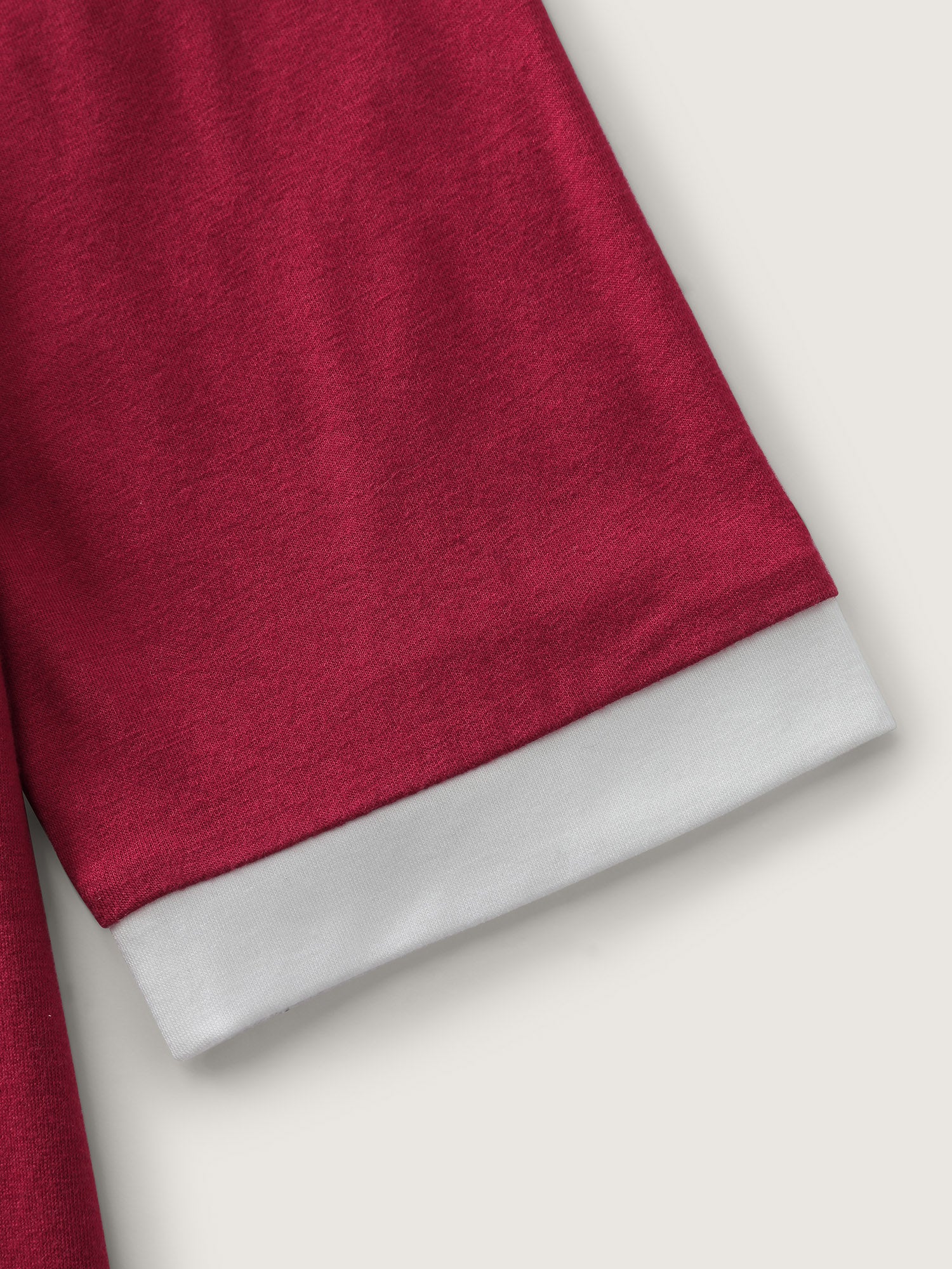 Supersoft Color Contrast Stretchy T-Shirt - Image 6