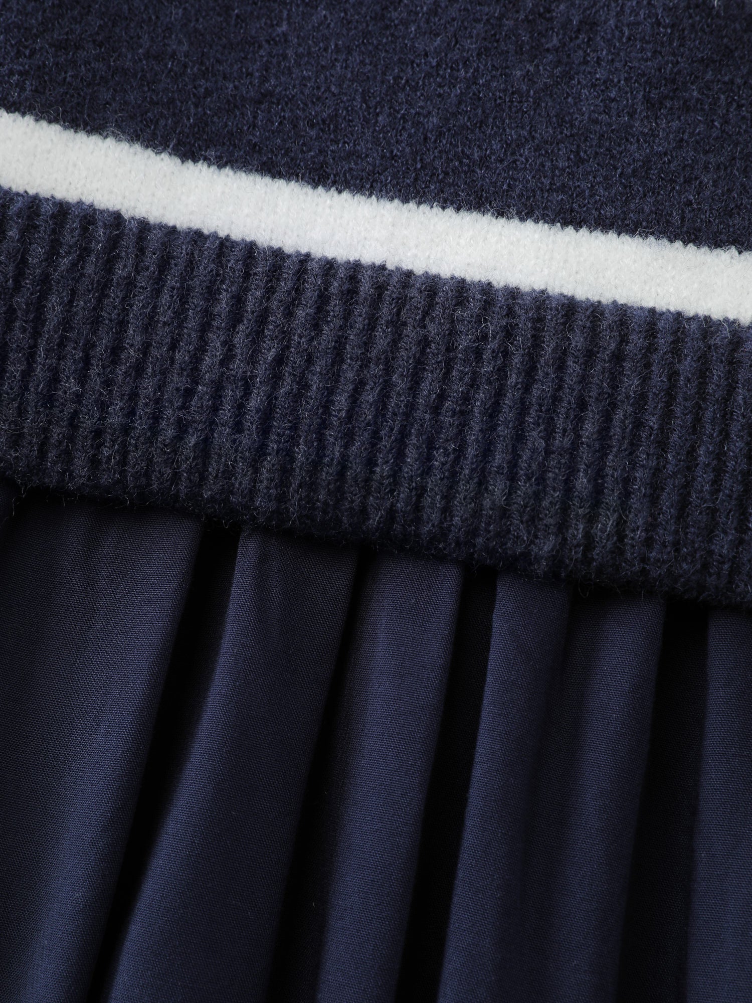 Supersoft Color Contrast Stripe Sweater Dress - Image 5