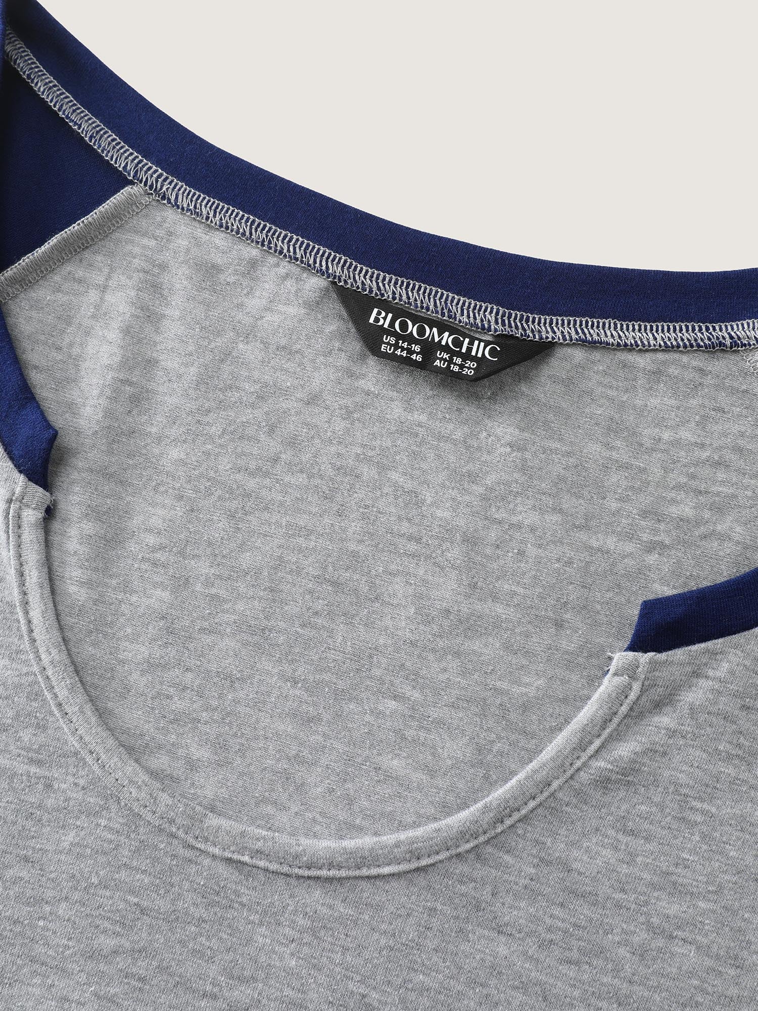 Supersoft Color Contrast T-Shirt - Image 5