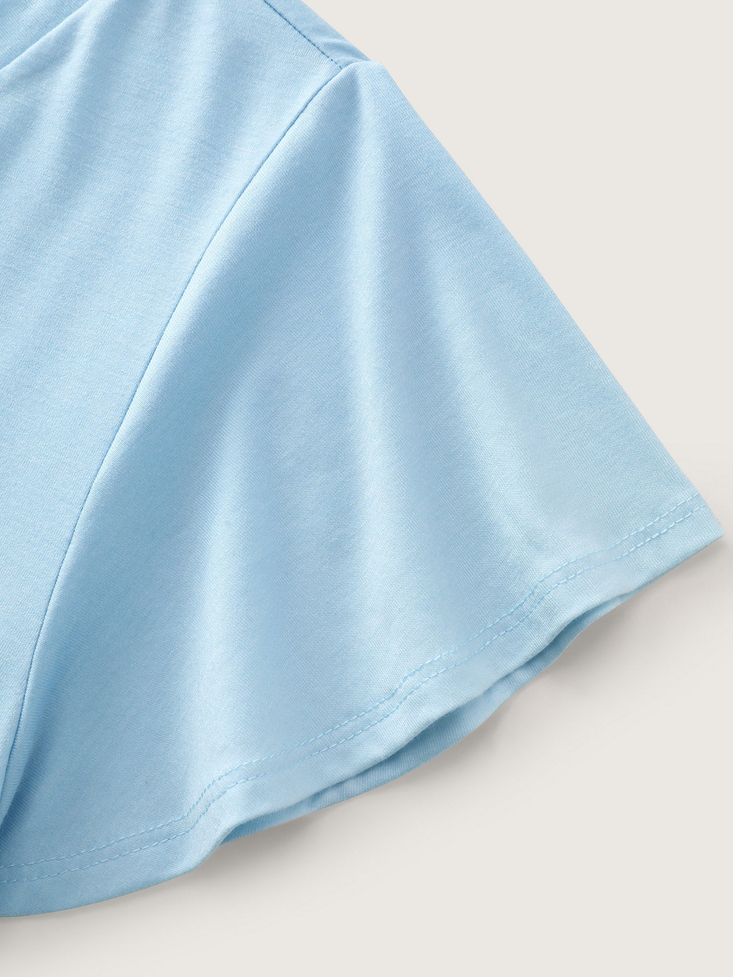 Supersoft Color Gradient Ruffled Sleeve Knit Top - Image 6
