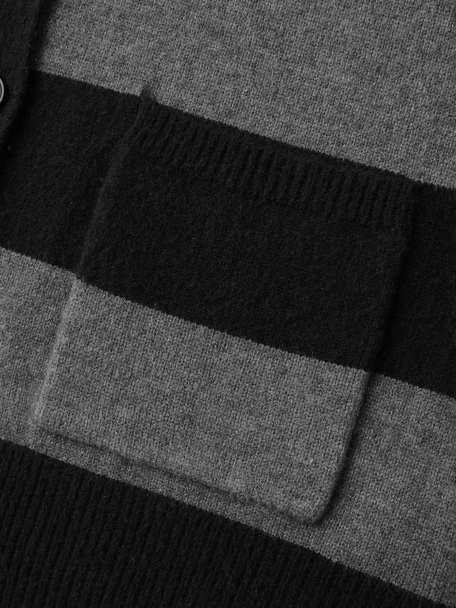 Supersoft Colorblock Button-Down Knit Cardigan - Image 6