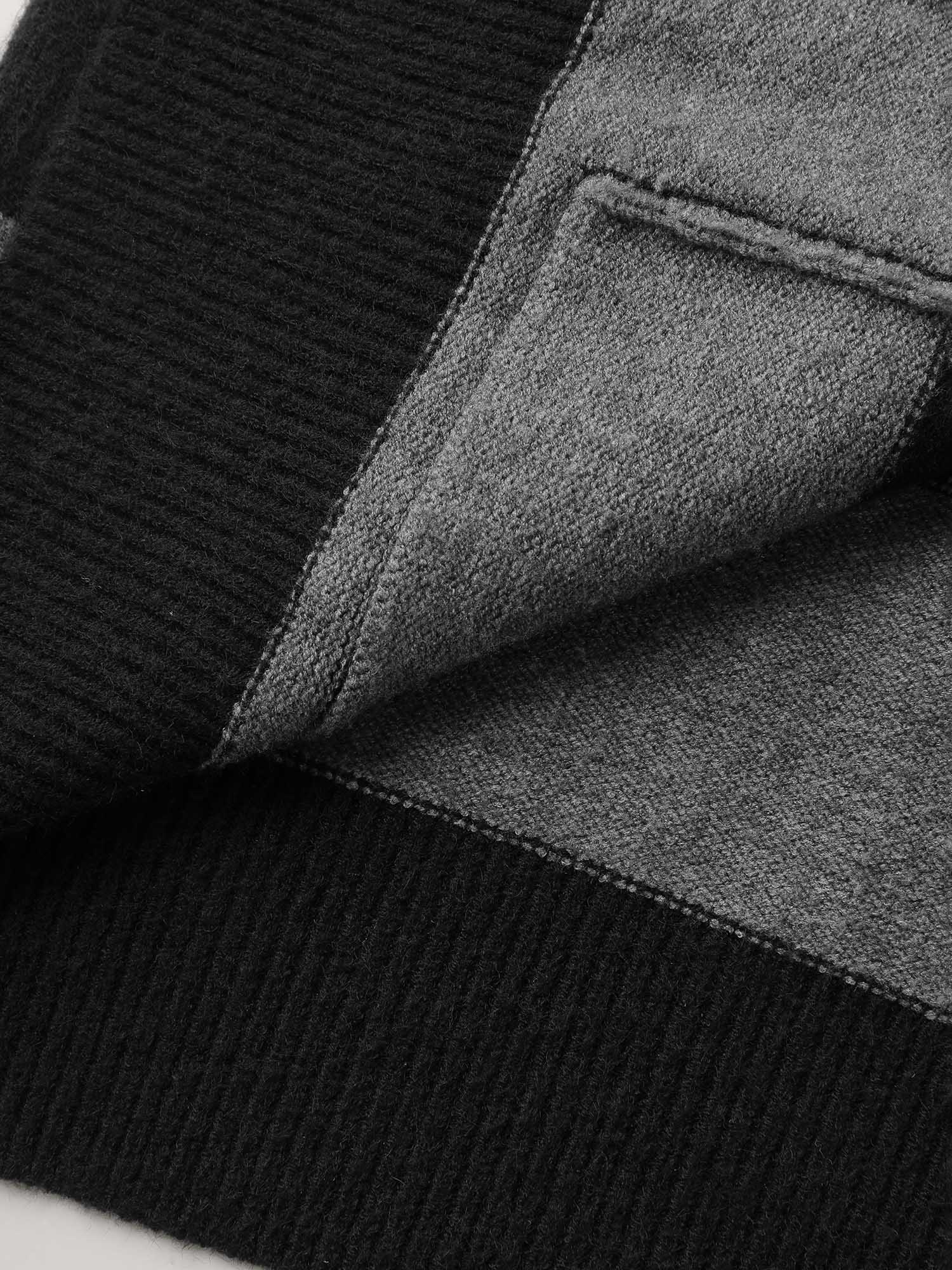 Supersoft Colorblock Button-Down Knit Cardigan - Image 8