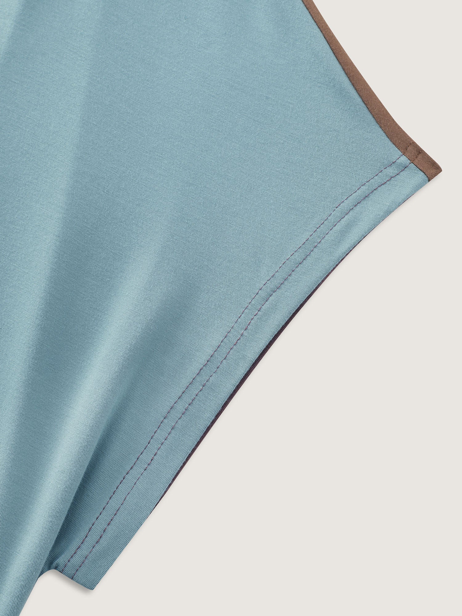 Supersoft Colorblock Drop Shoulder Knit Top - Image 6