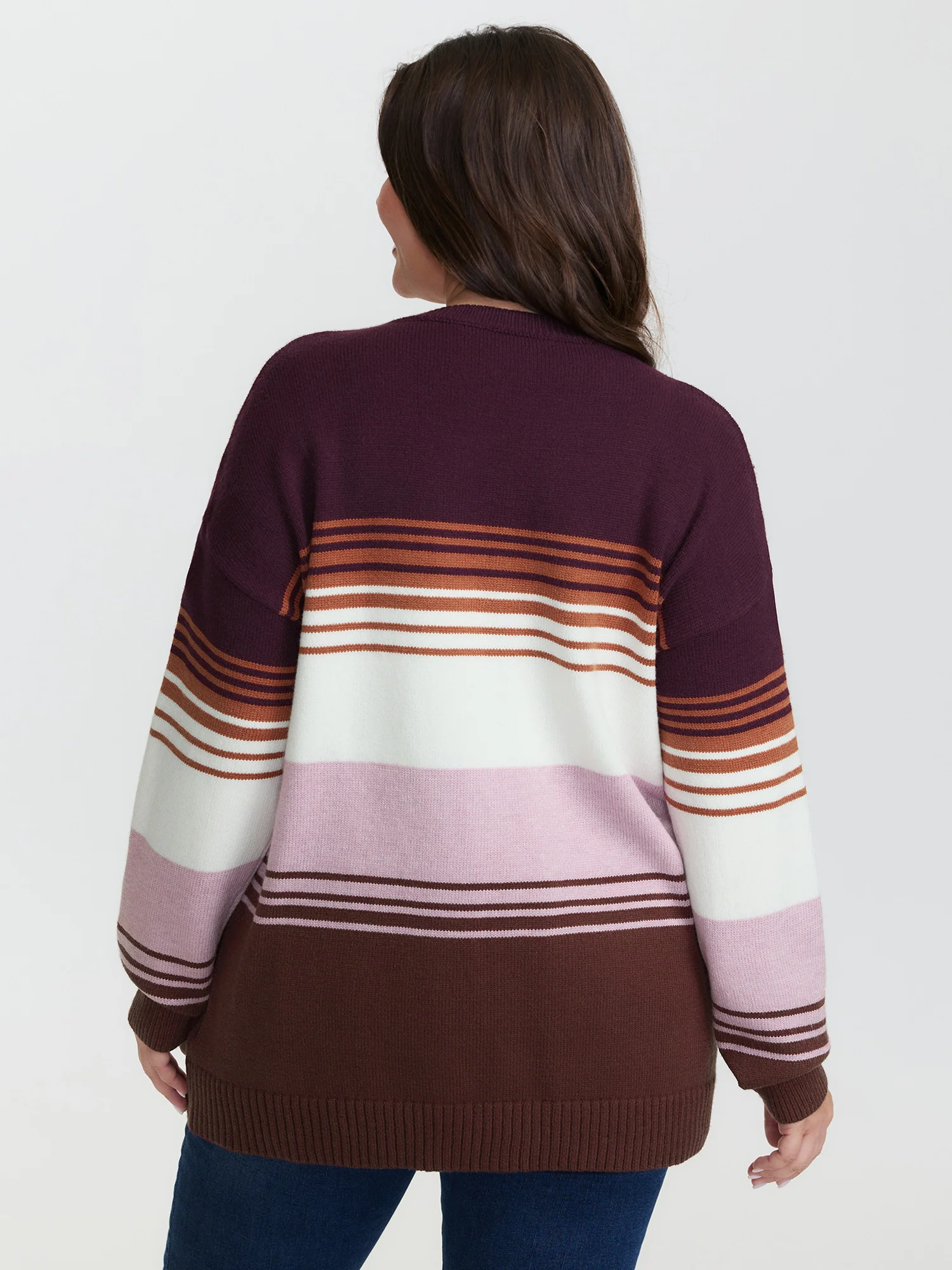 Supersoft Colorblock Round Neck Pullover - Image 4