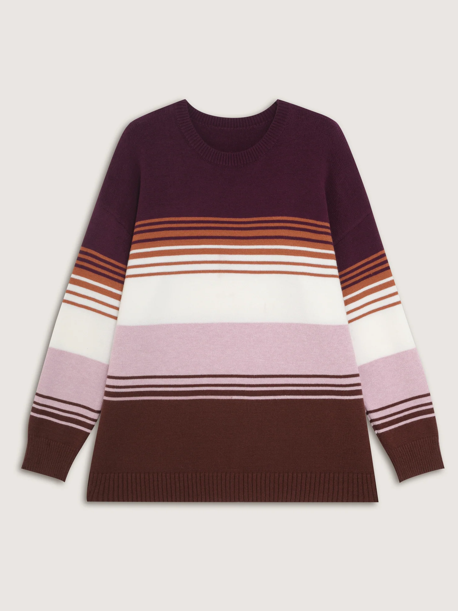 Supersoft Colorblock Round Neck Pullover - Image 7