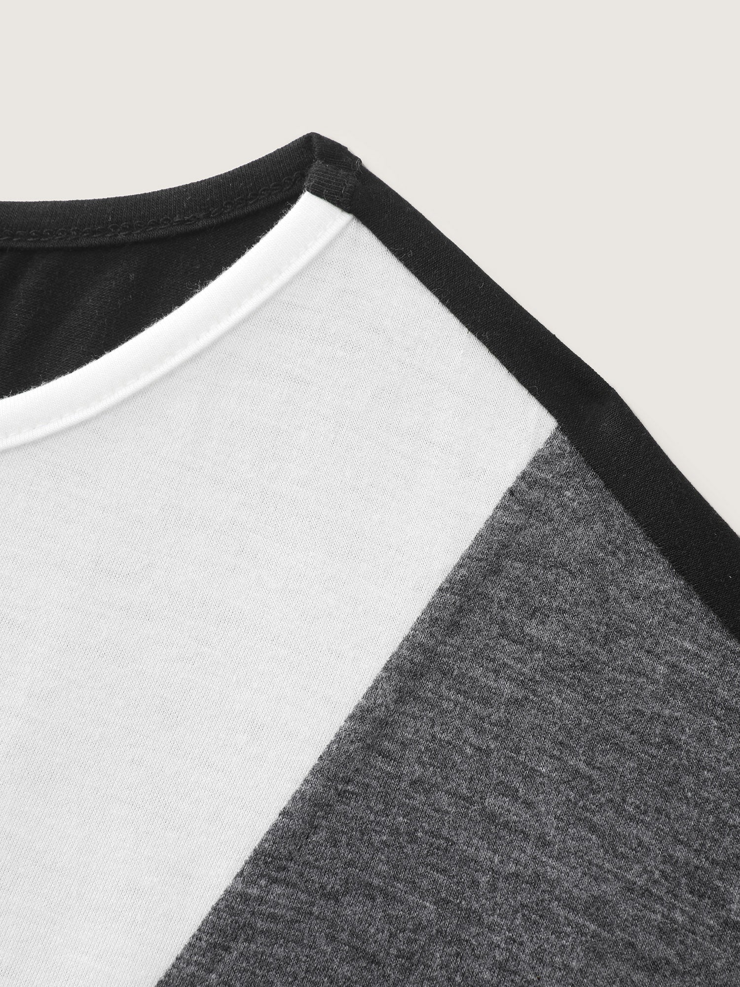 Supersoft Colorblock Round Neck T-Shirt - Image 5