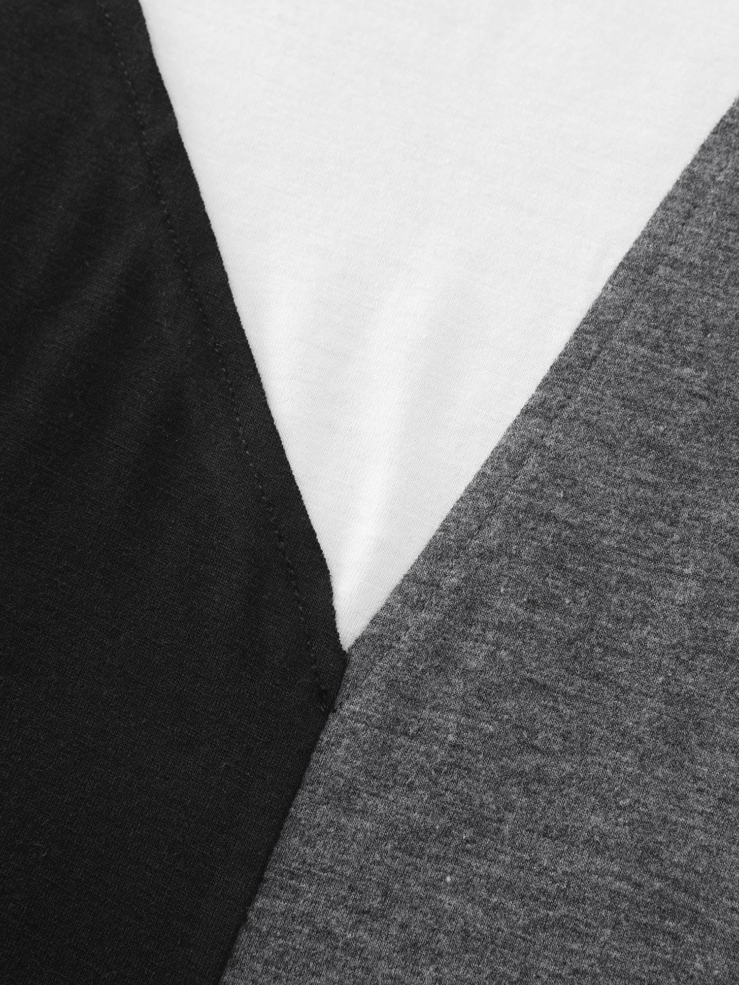 Supersoft Colorblock Round Neck T-Shirt - Image 6