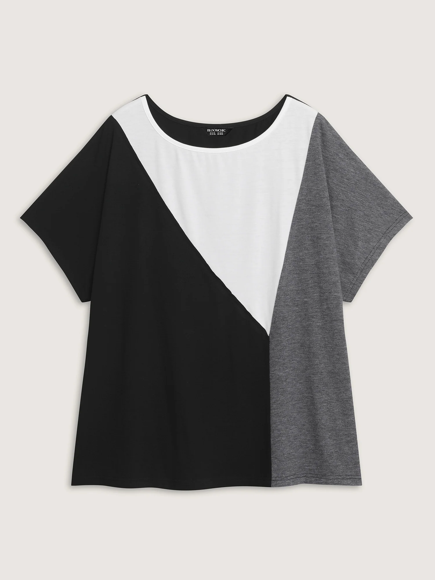 Supersoft Colorblock Round Neck T-Shirt - Image 7