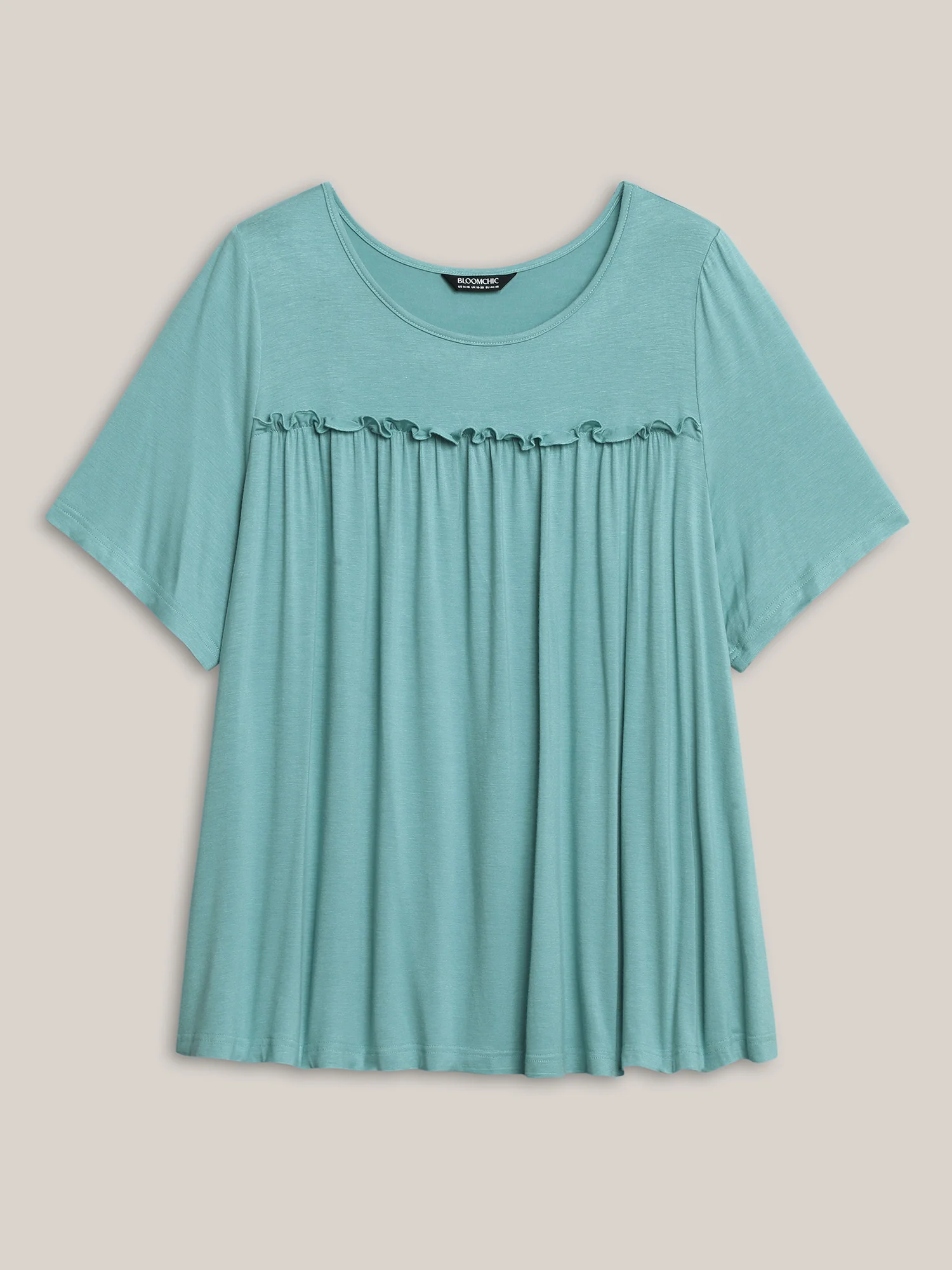 Supersoft Cotton Wood Ear Edge Top - Image 5