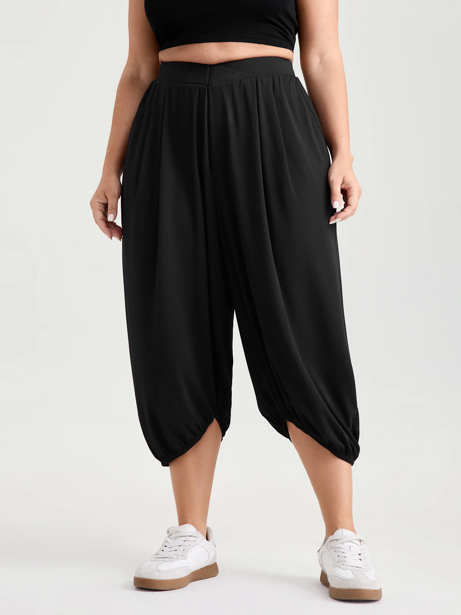 Supersoft Cropped Jogger Pants - Image 2